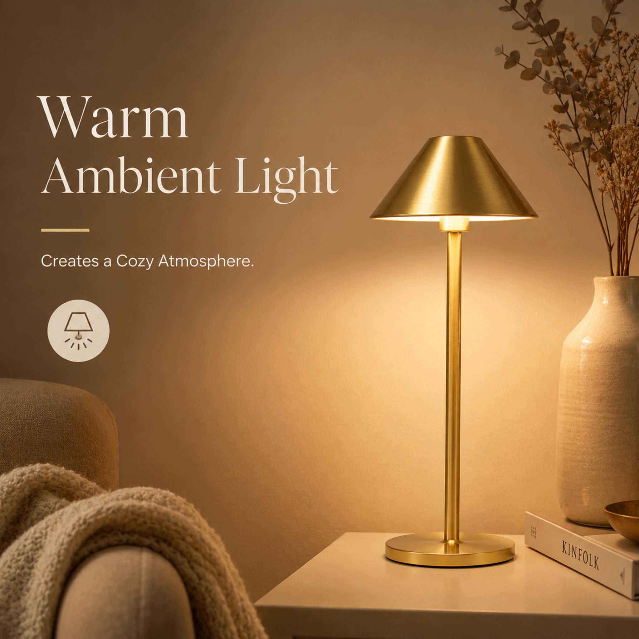 The Halo Light Cordless Lamp