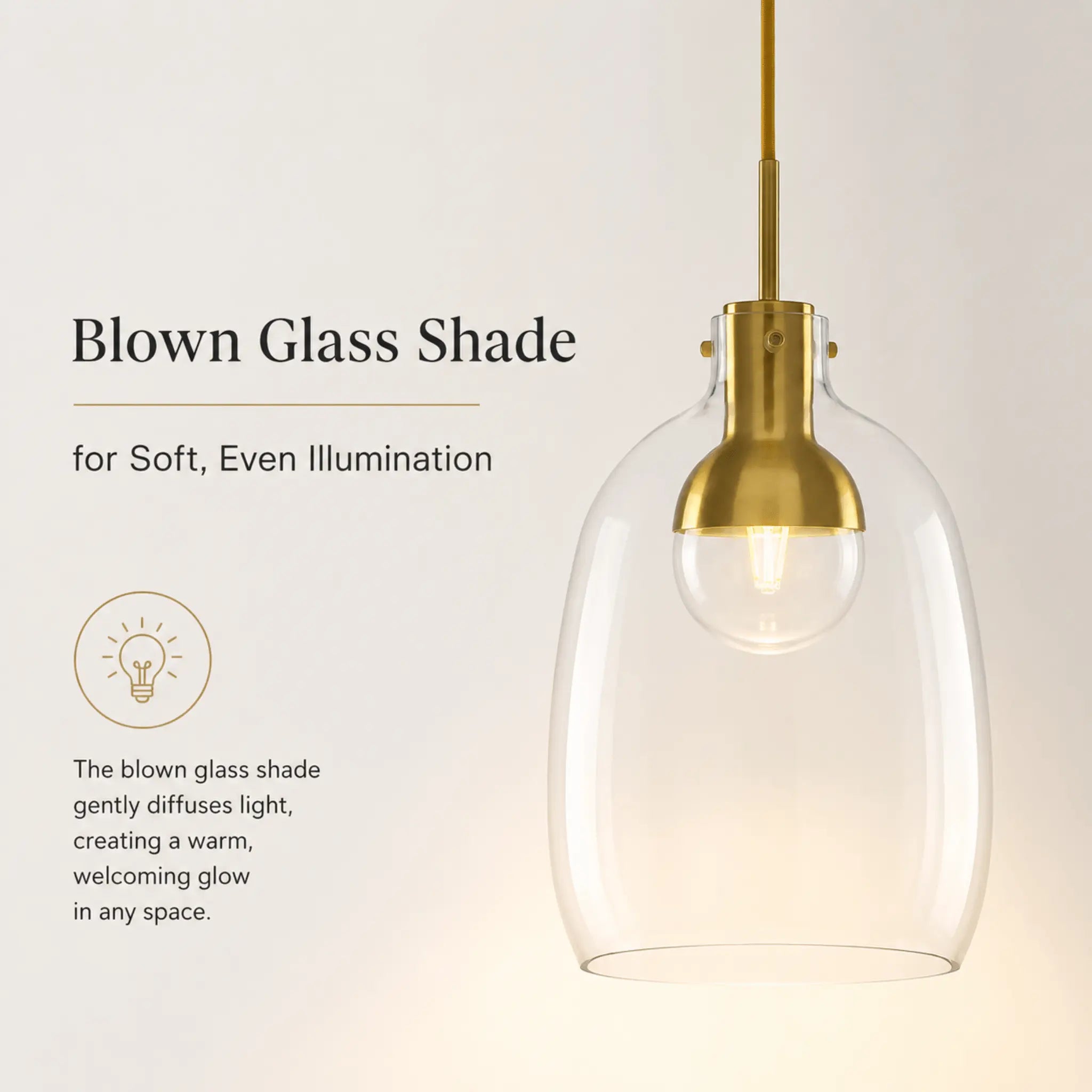 The Warm Glow Pendant Light