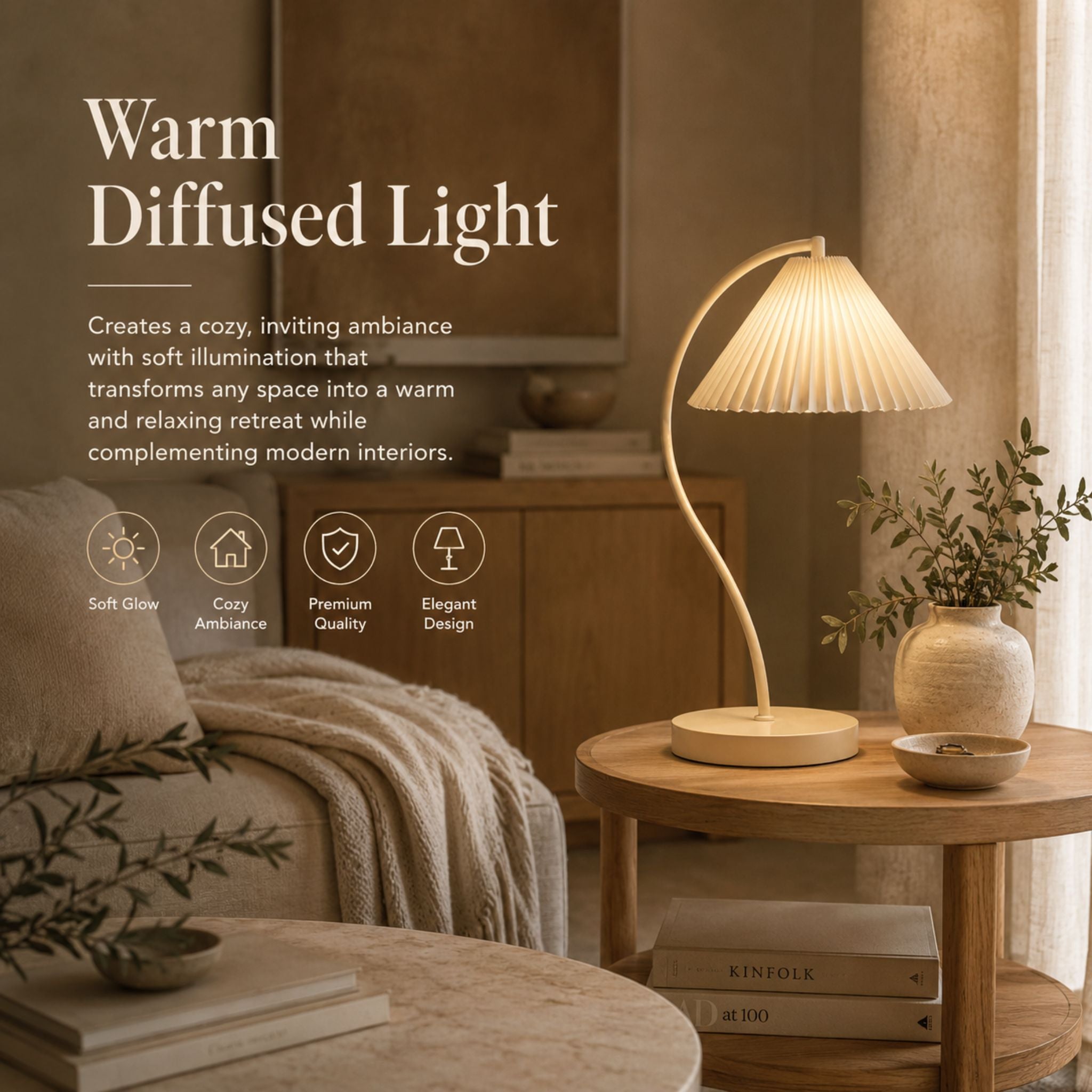 The Graceful Arc Table Lamp