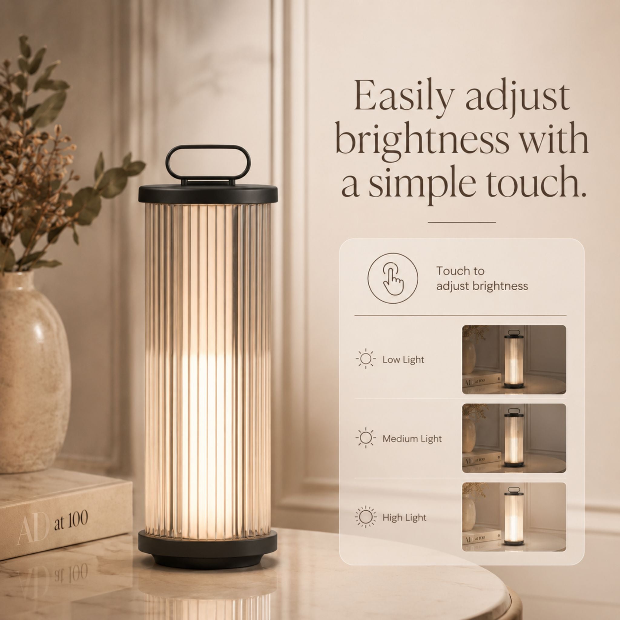The Lantern Glow Cordless Lamp