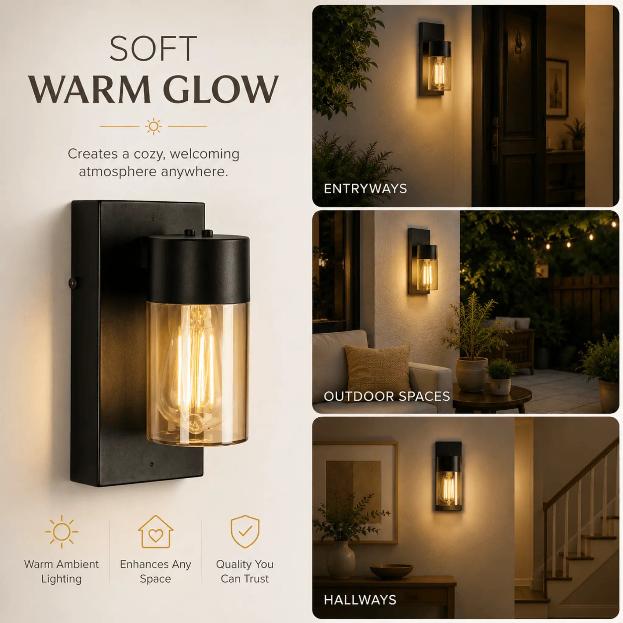 The Sequoia Wood Wall Sconce