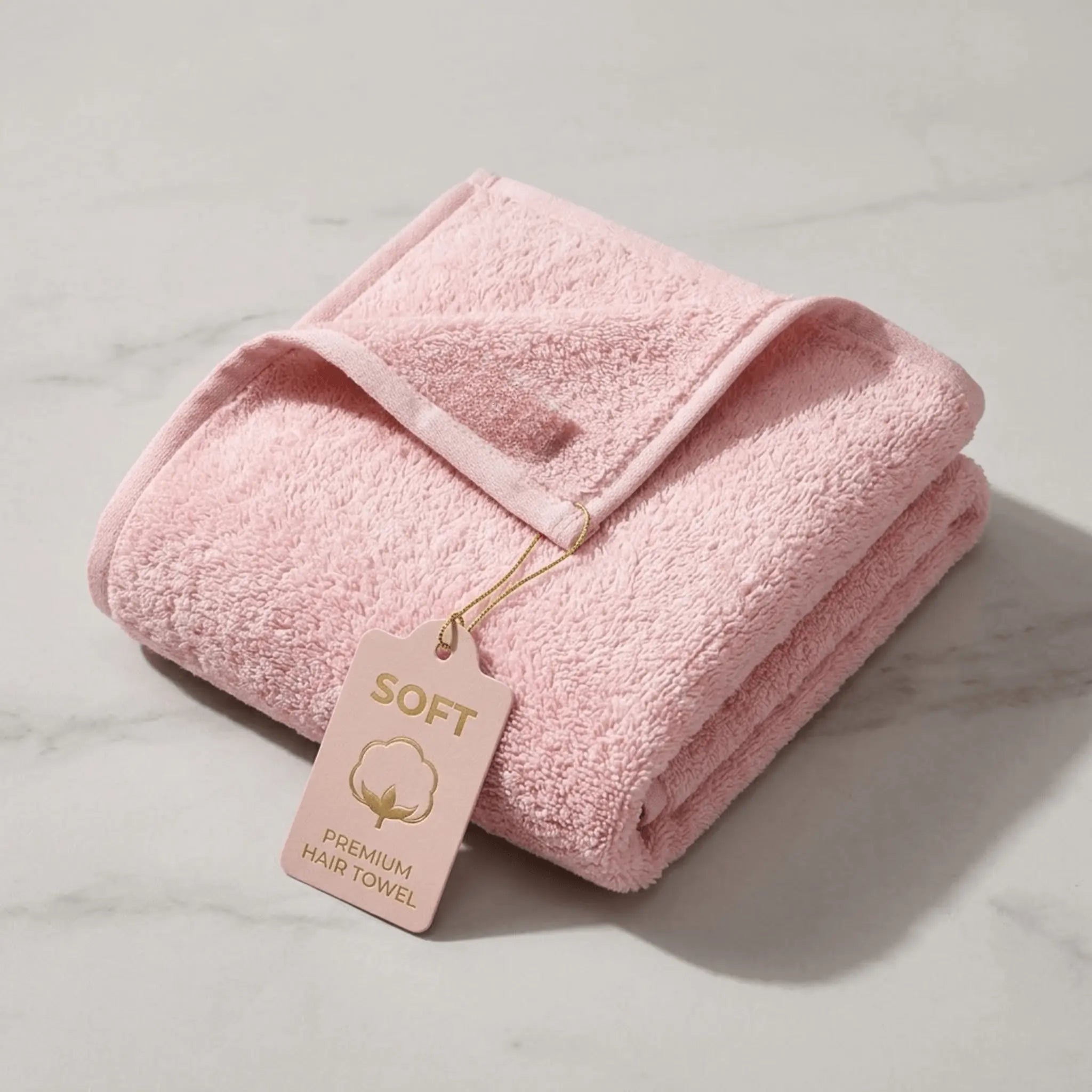 The Everyday Cotton Hair Towel