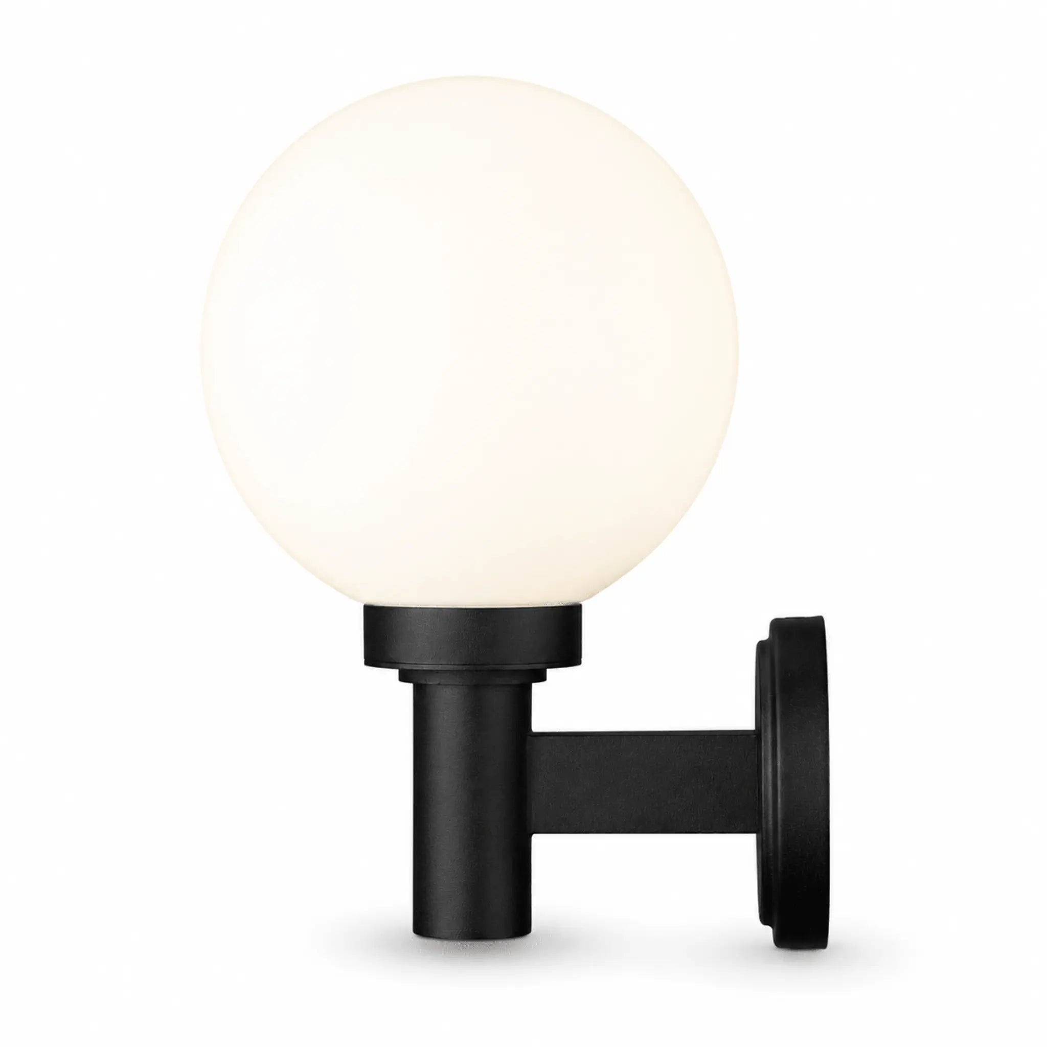 The Finished Exterior Wall Light