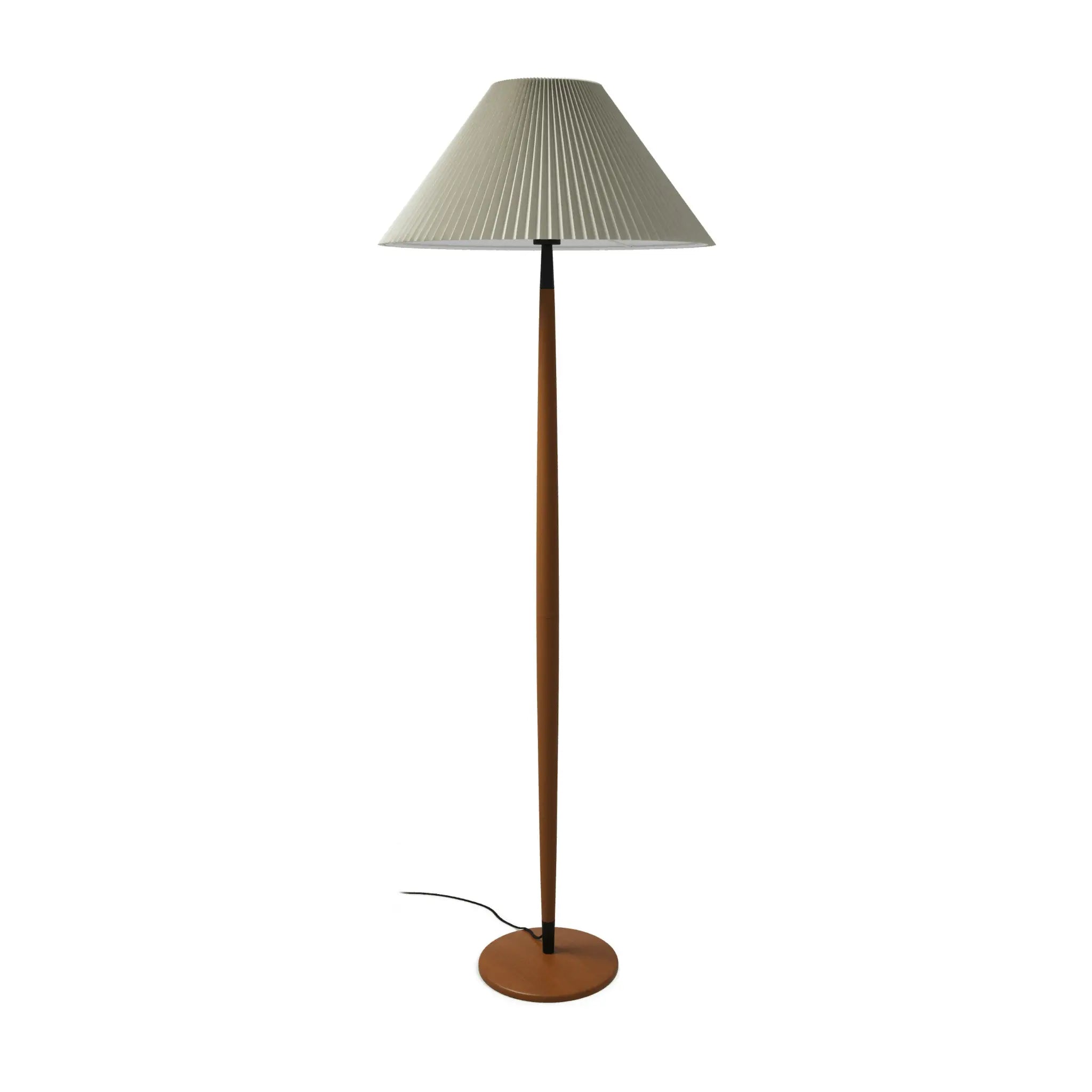 The Walnut Reading Nook Floor Lamp