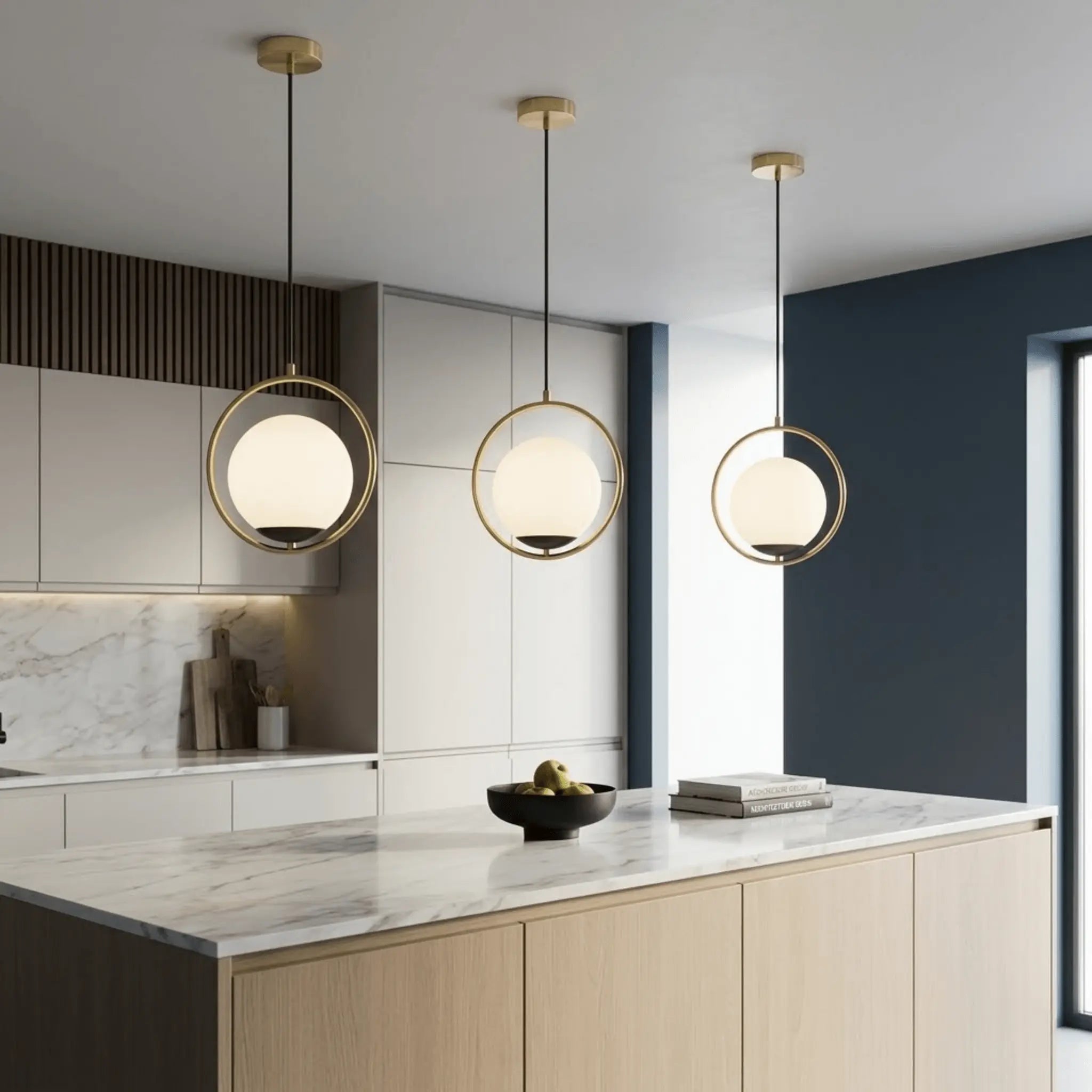 Soft Living Copper Kitchen Lights