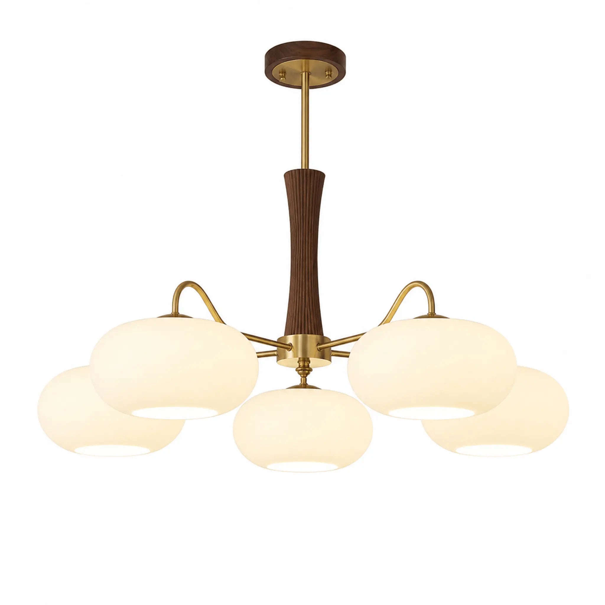 The Persimmon Wood Ceiling Light