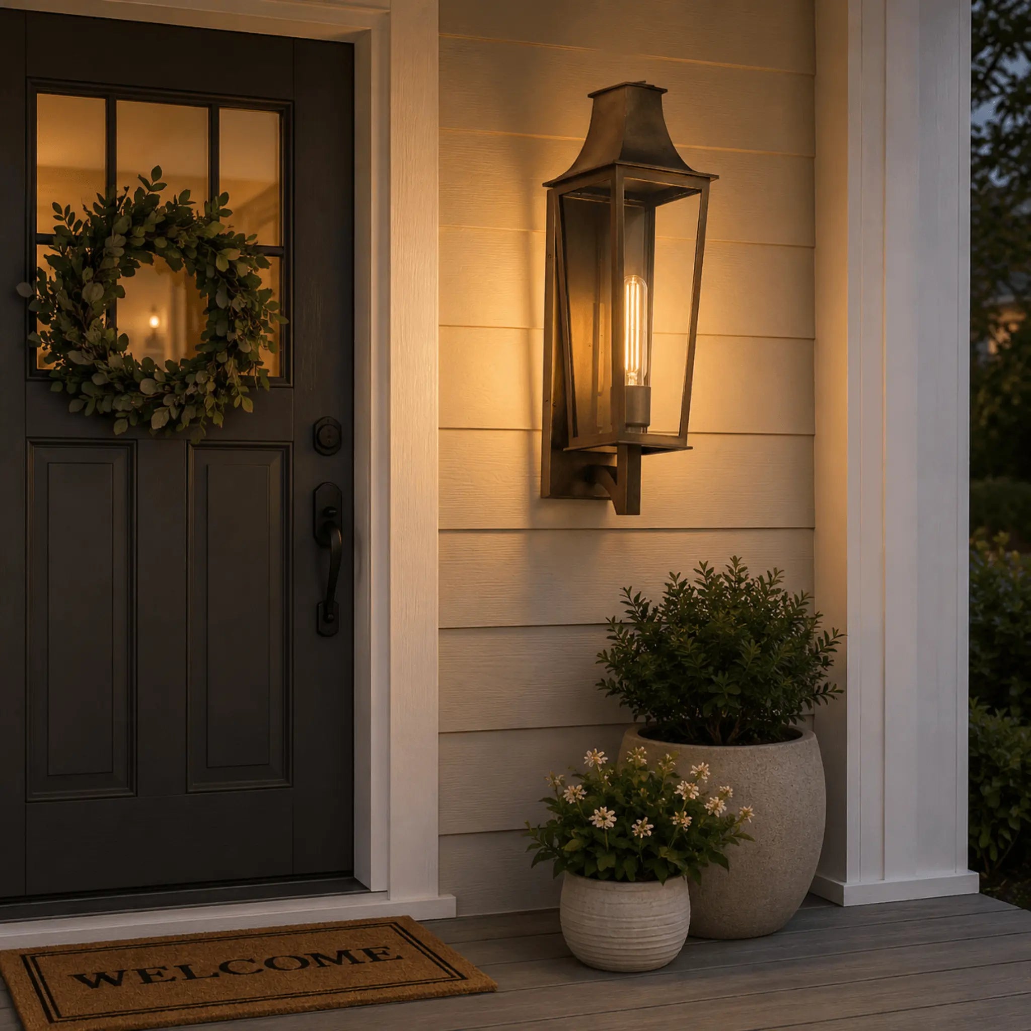 The Finished Entry Outdoor Wall Light