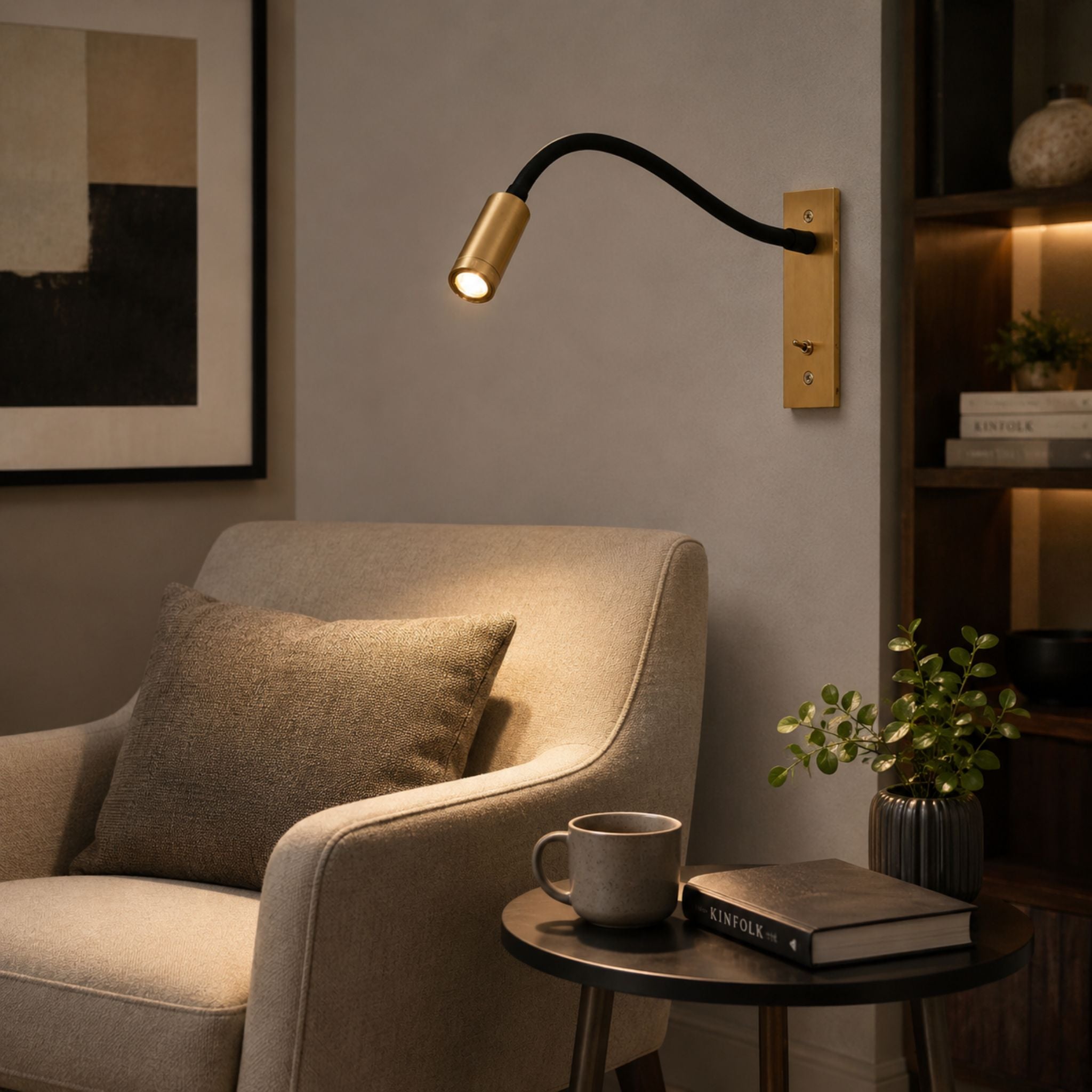 The Modern Gooseneck Wall Light
