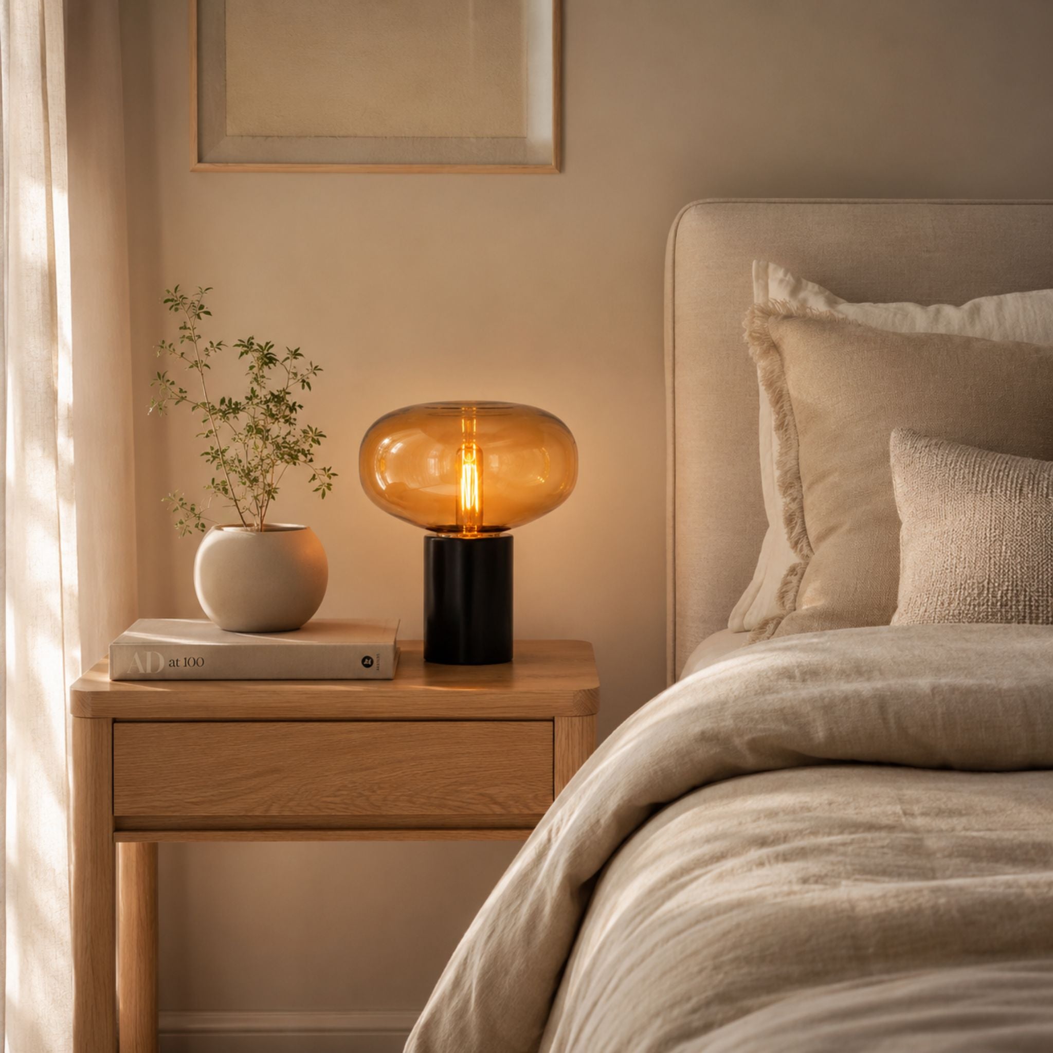 The Golden Halo Table Lamp