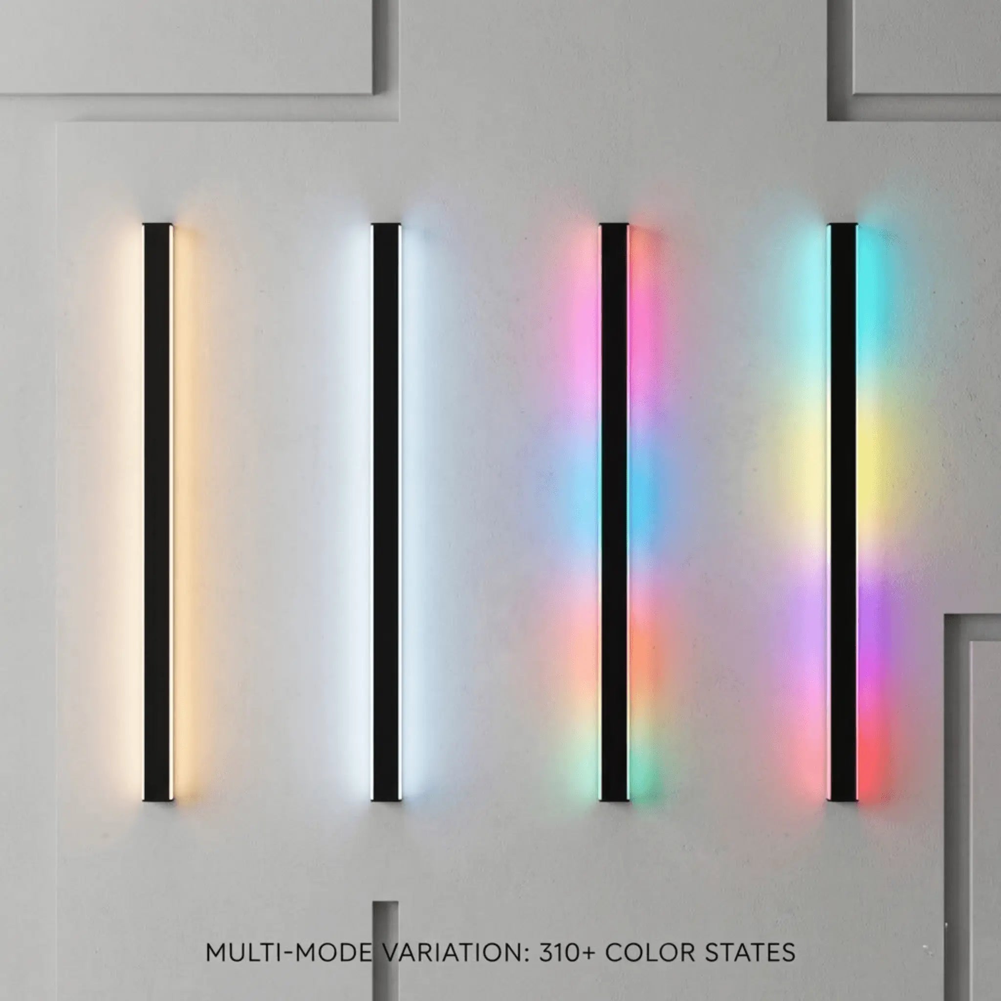 RGB Dimmable Wall Lamp with Remote Control IP65 Waterproof