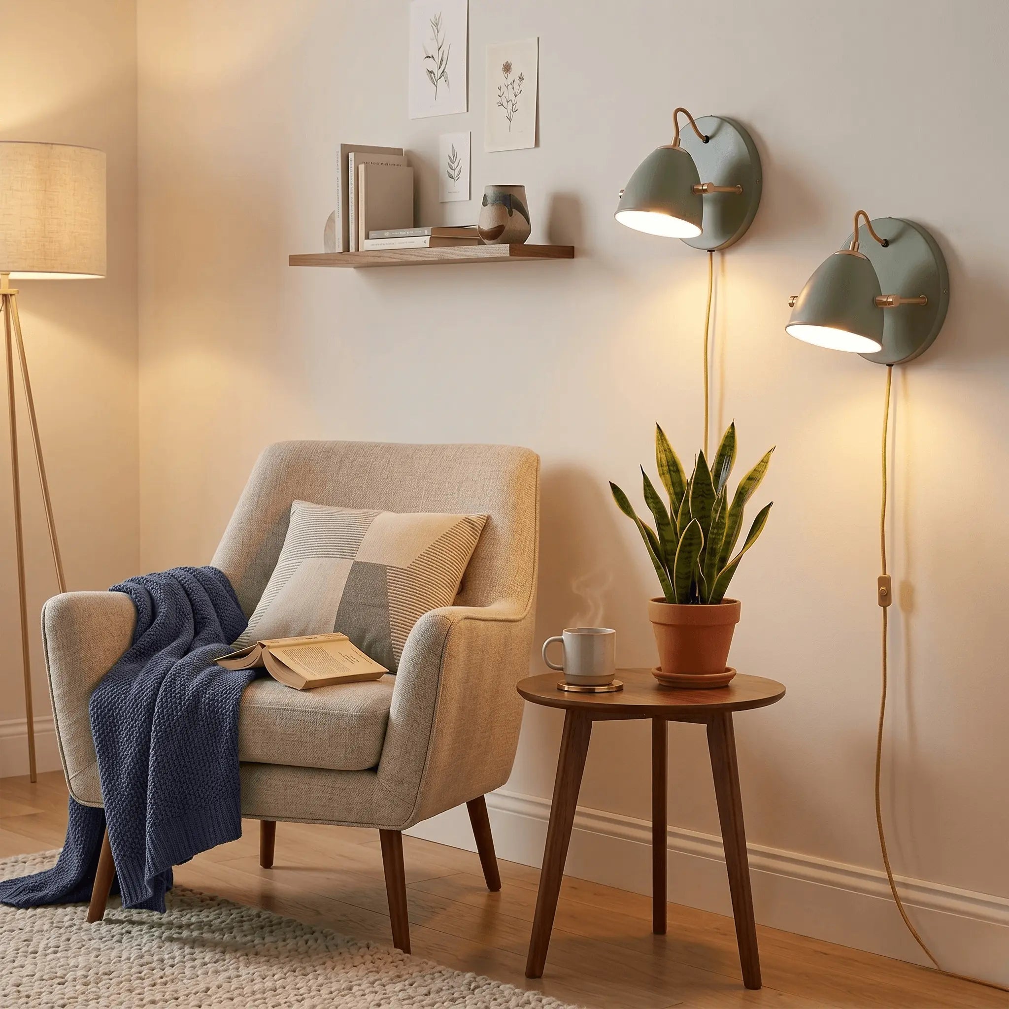 The Quiet Corner Sconce Set