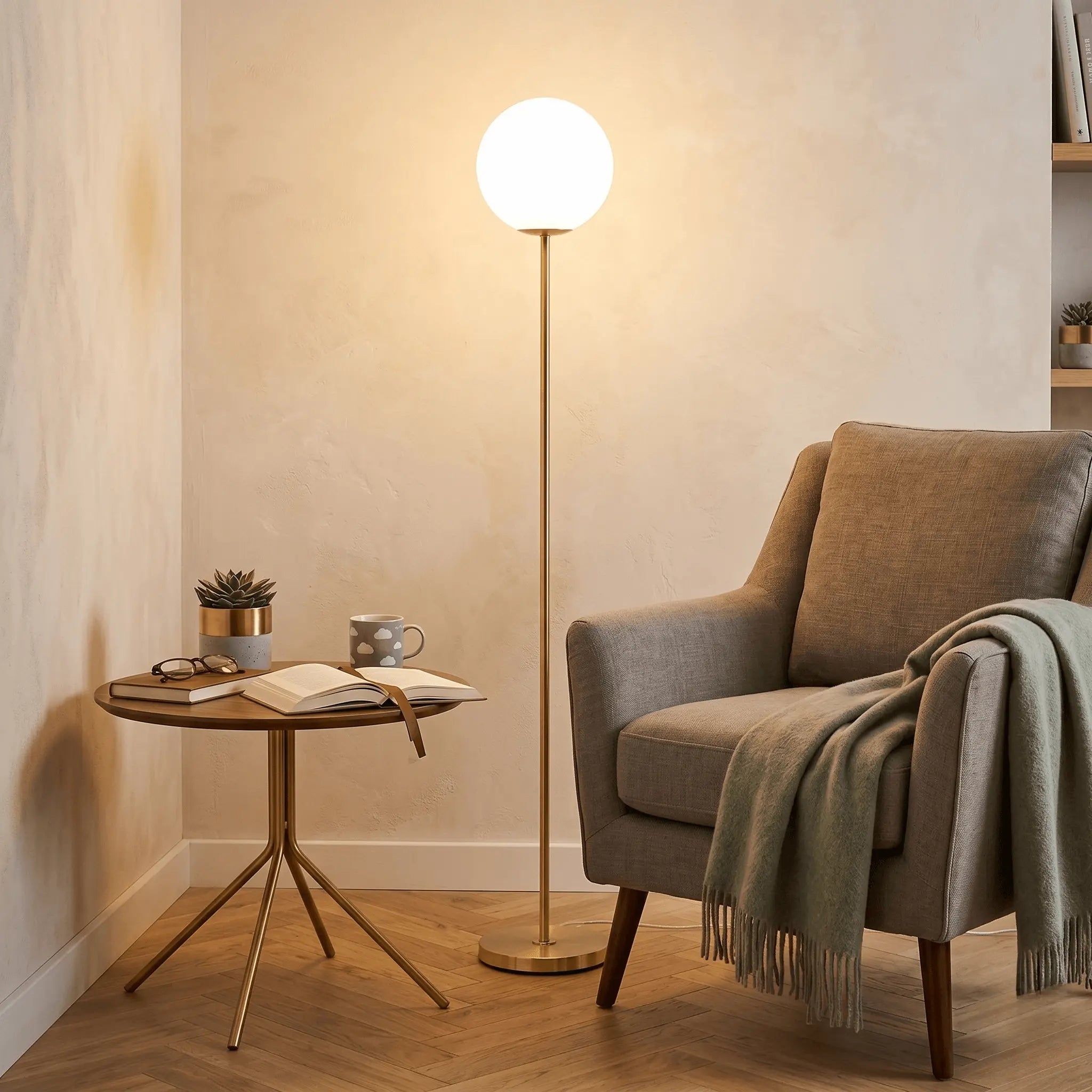 The Moon Glow Floor Lamp