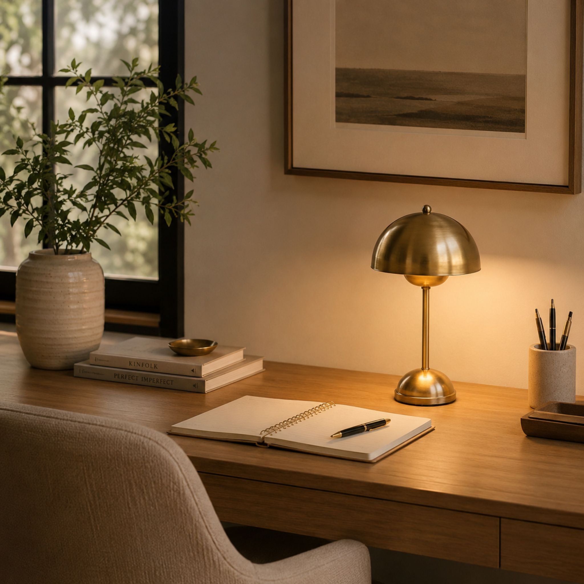 The Halo Dome Table Lamp