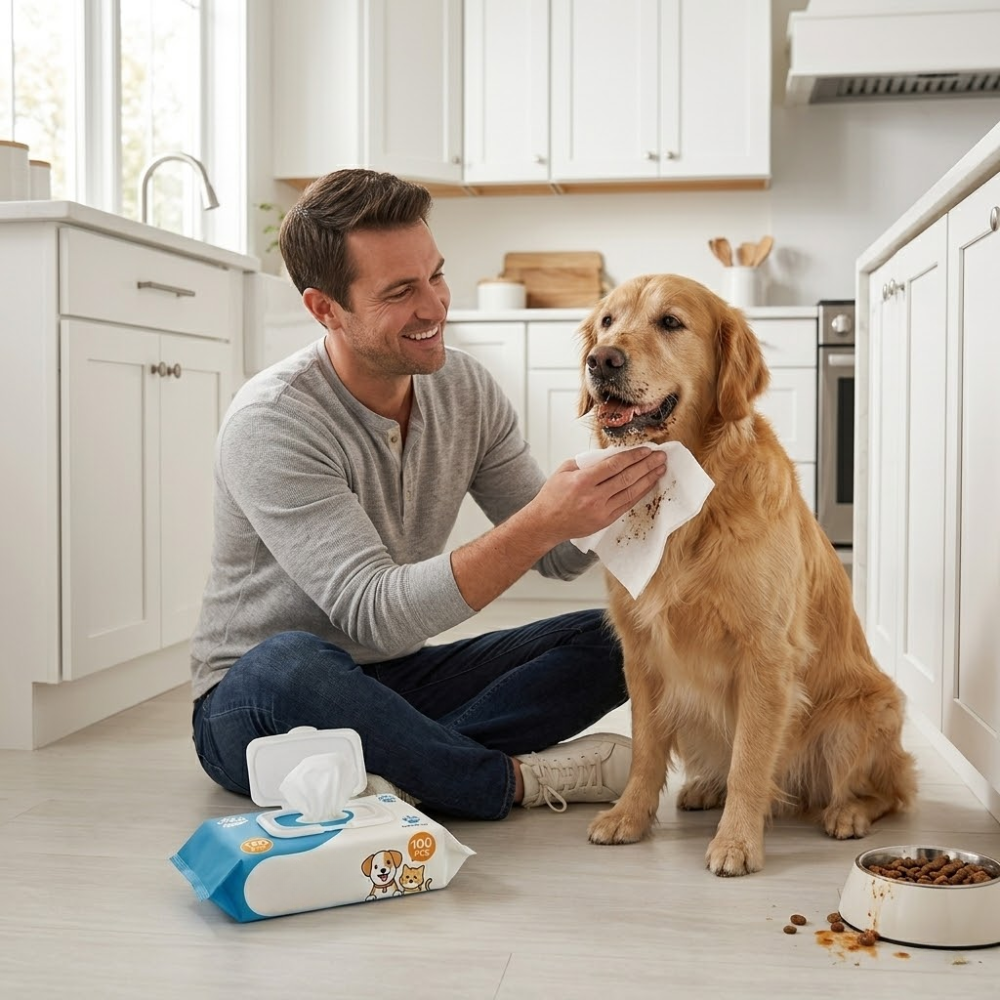 The Pet Pro PawWipe β 100 Wipes. 100 Reasons to Love Your Pets Even More