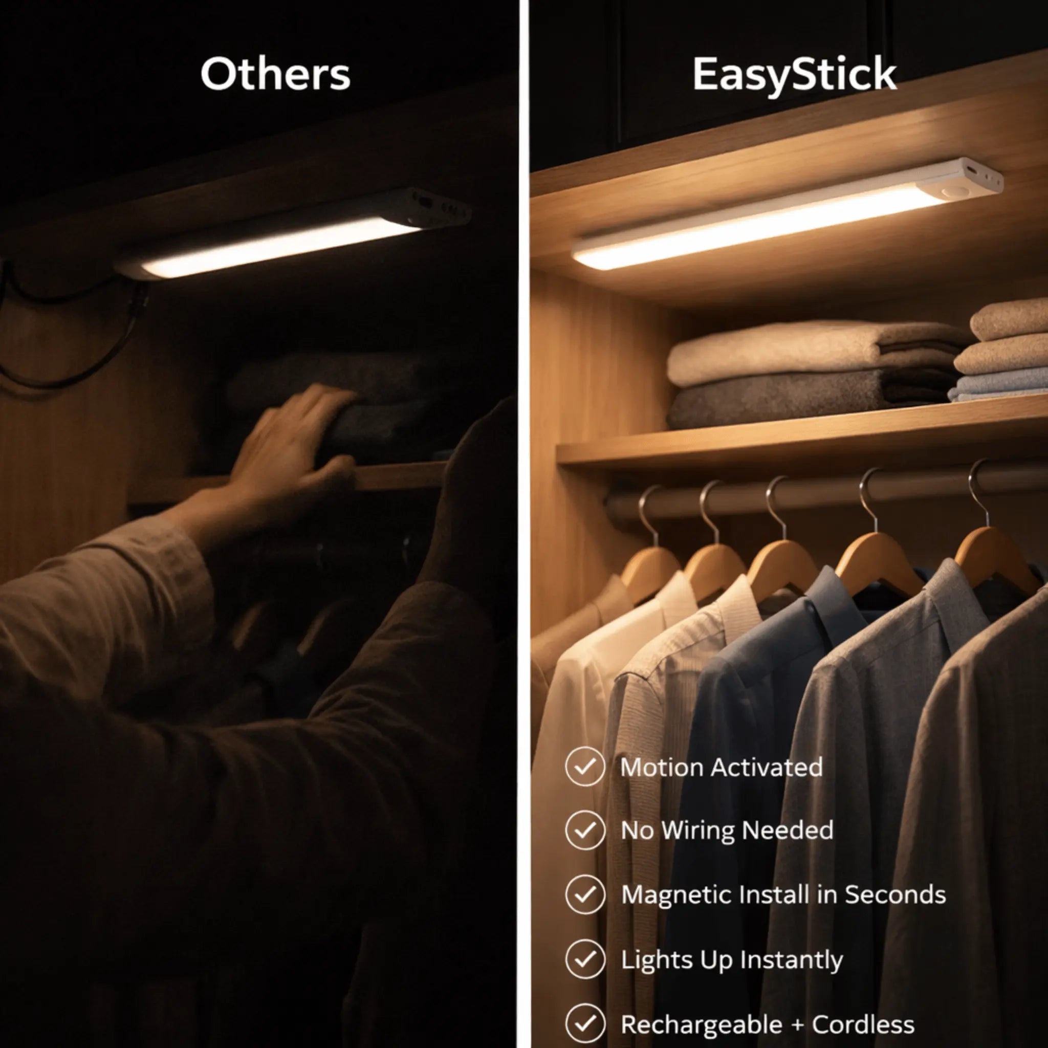 The Line Motion Closet Light