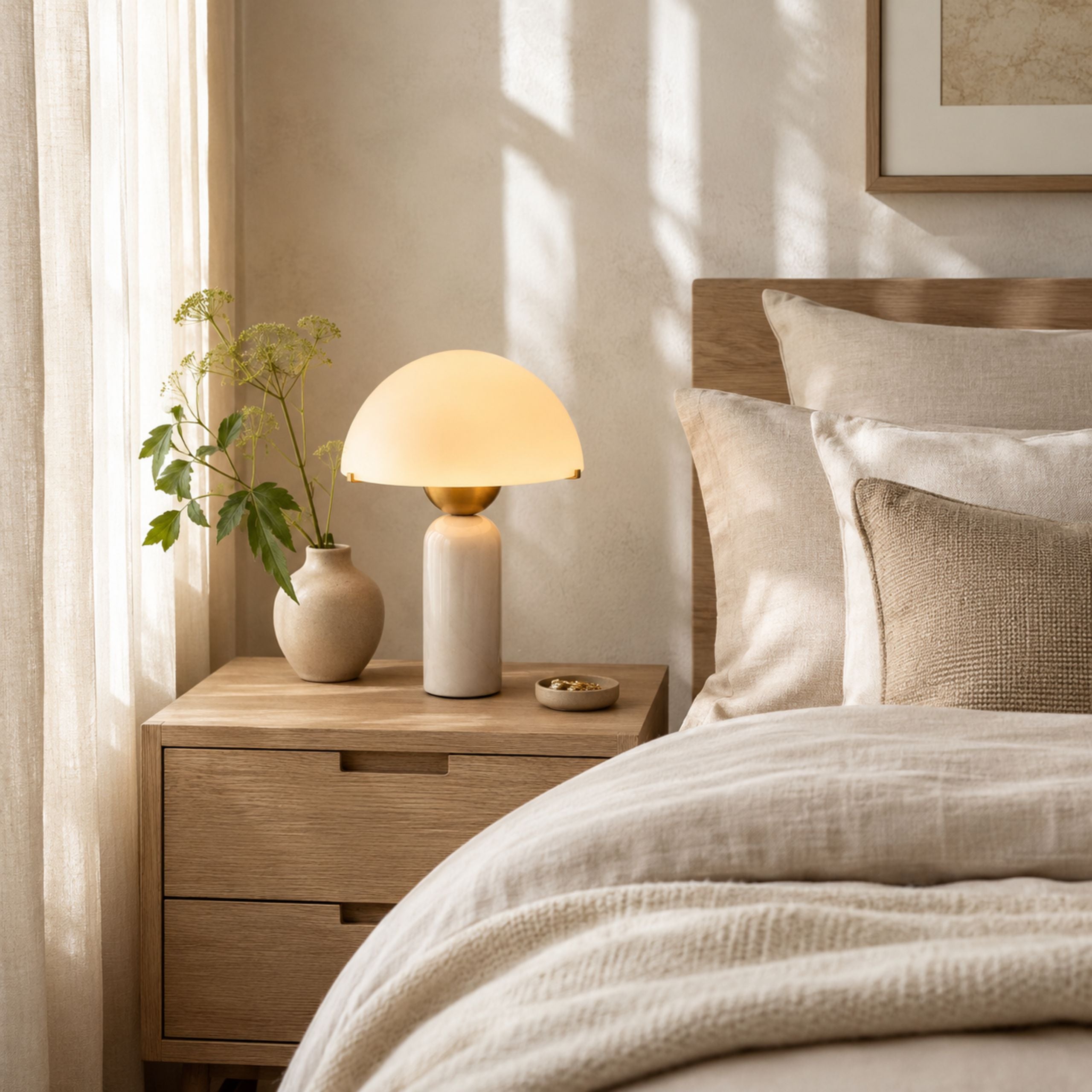 The Marble Muse Table Lamp