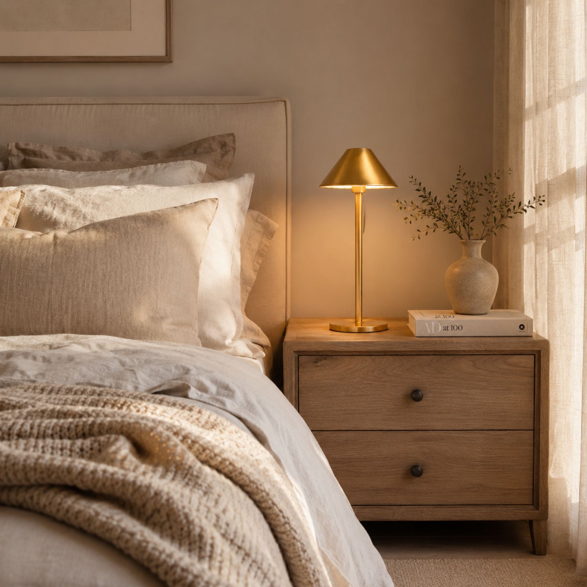 The Gilded Glow Lamp