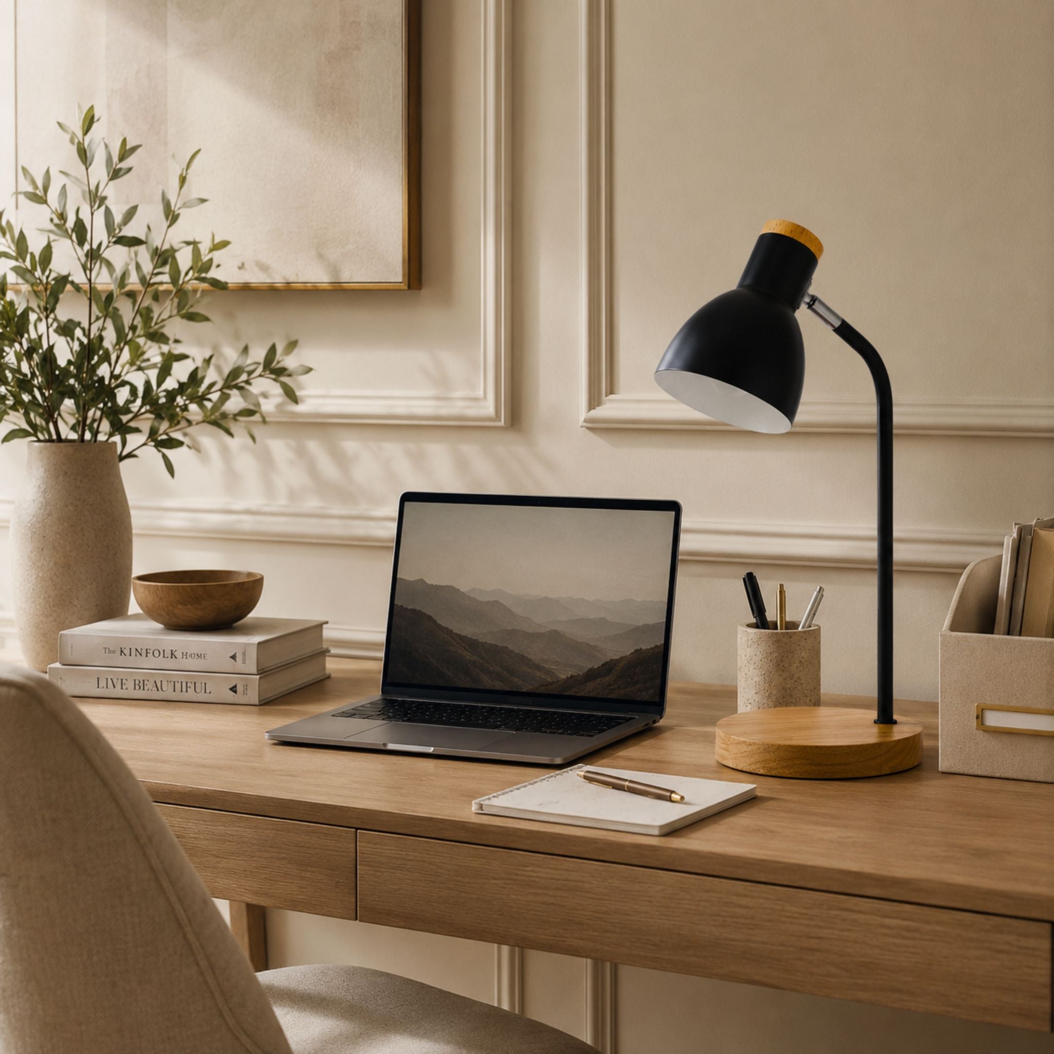 The Styled Corner Desk Lamp