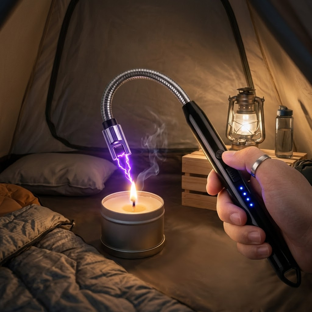 The LiteTrek CampSpark — Light It. Every Time. No Matter What. (2 Pack)