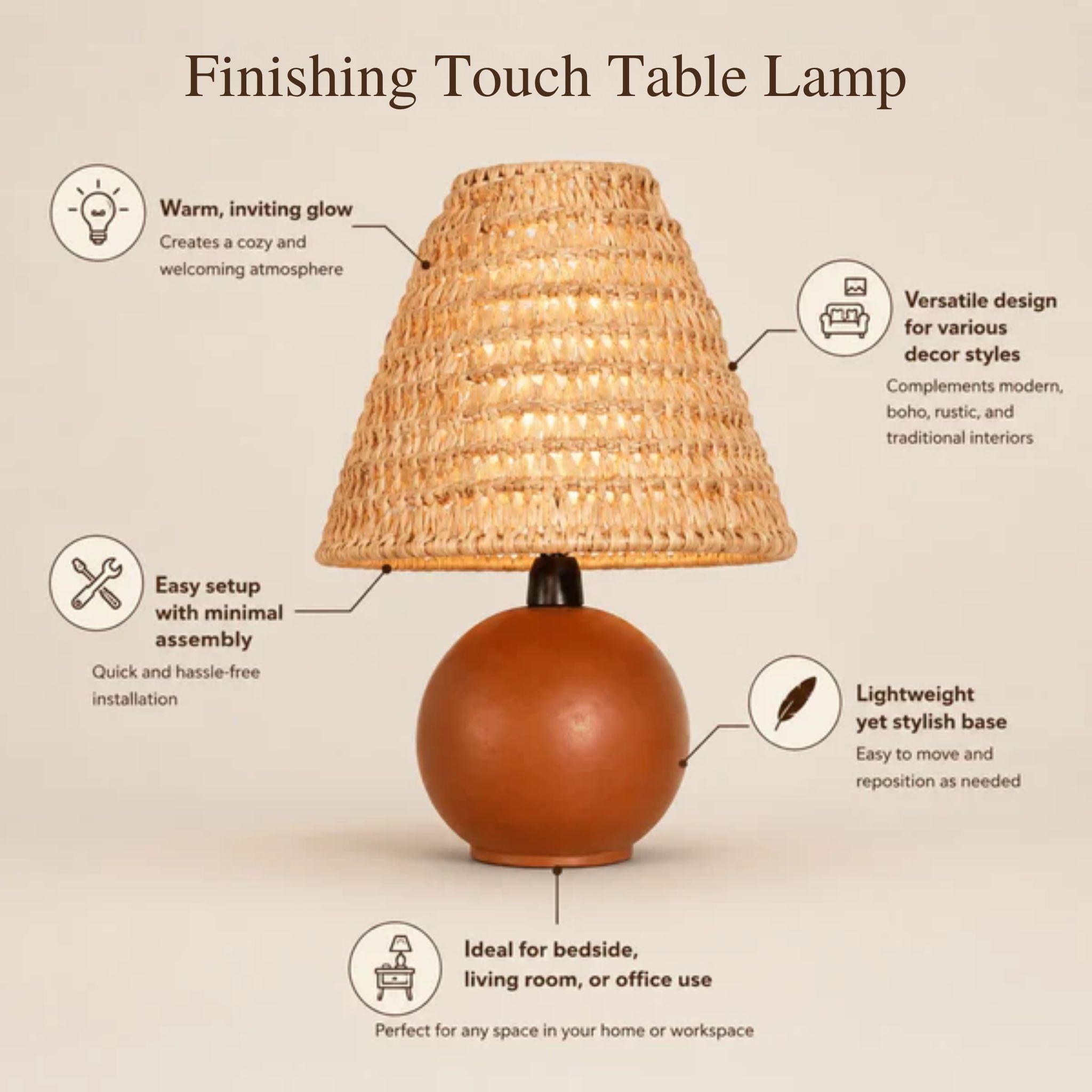 The Finishing Touch Table Lamp