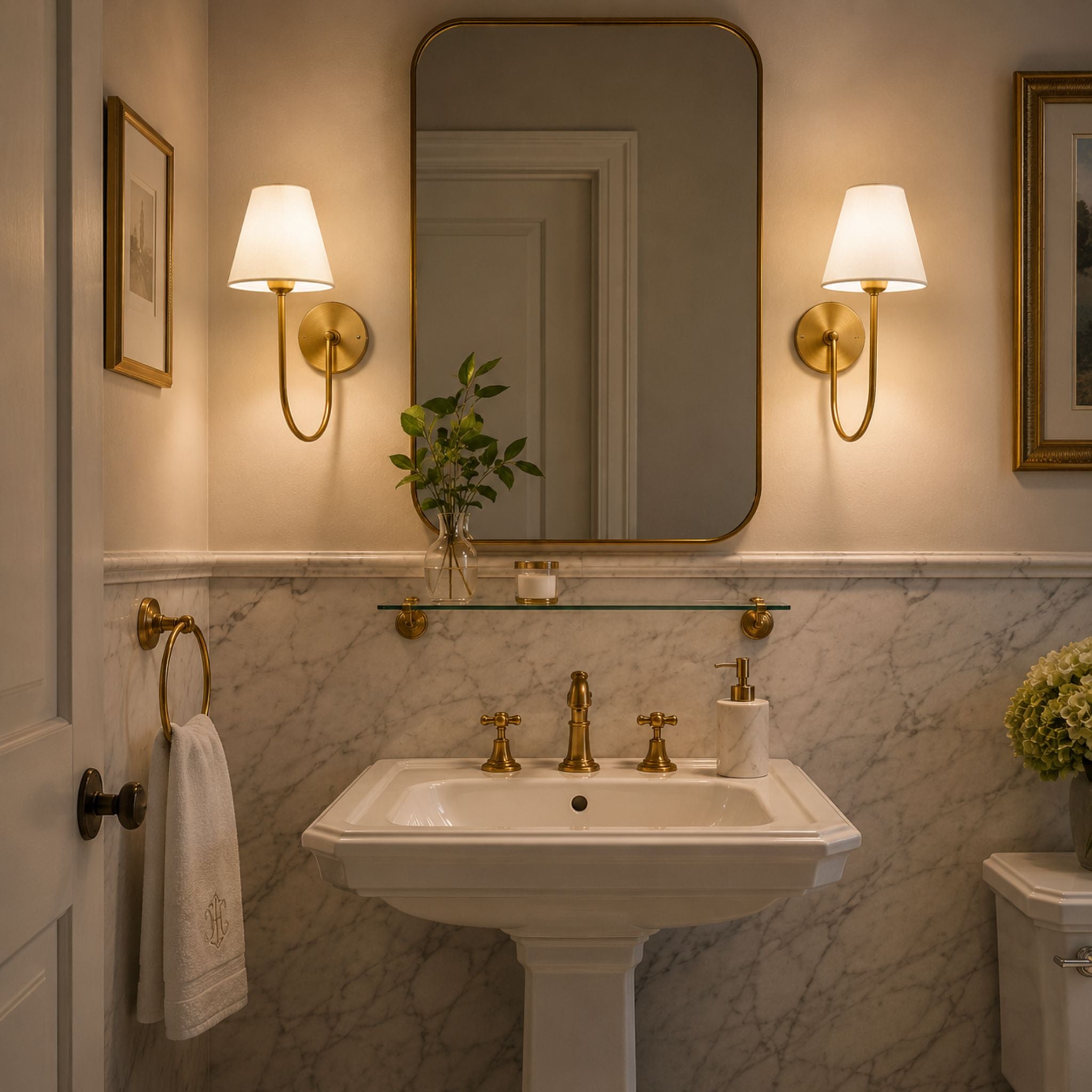 The Graceful Curve Sconce