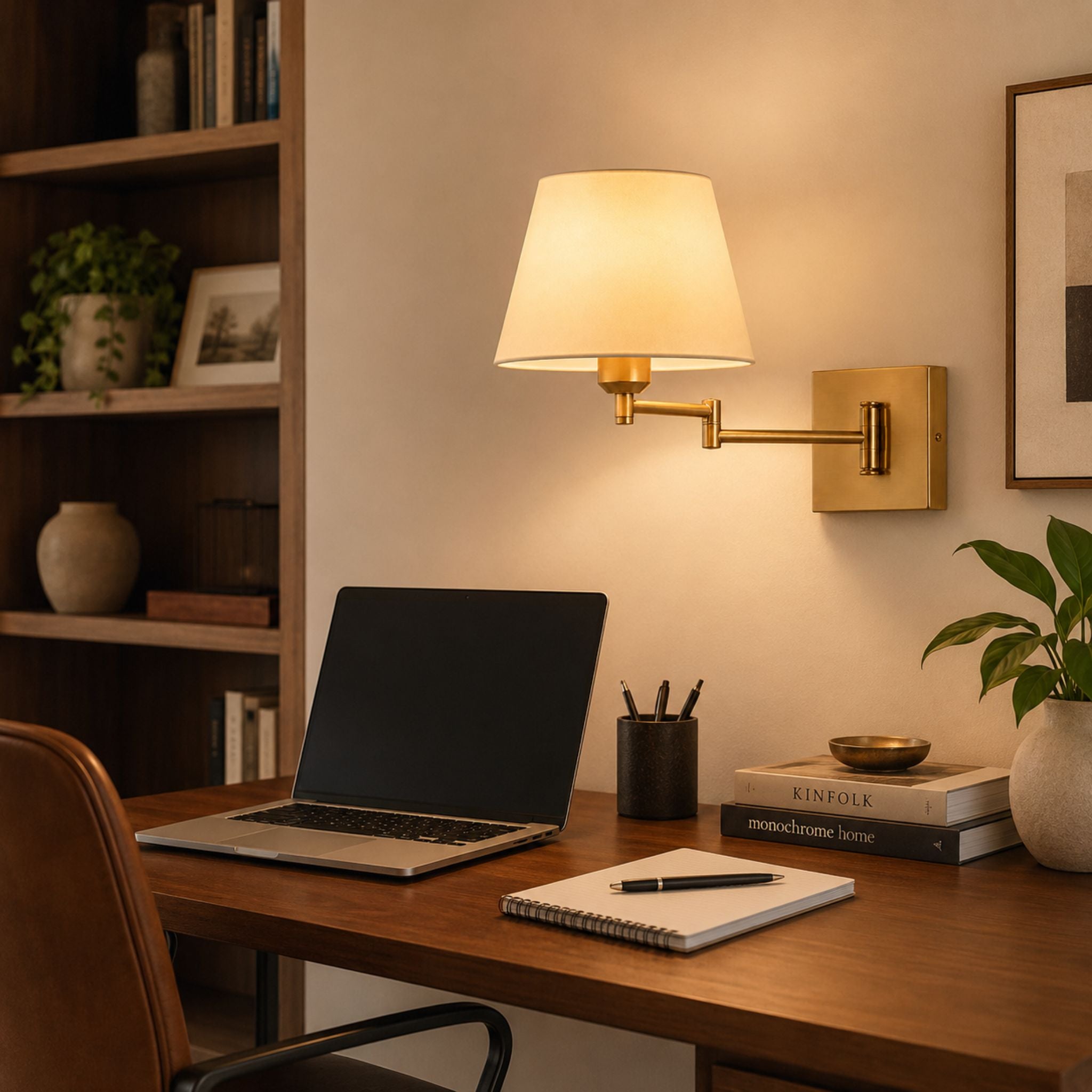 The No-Wire Bedside Sconce