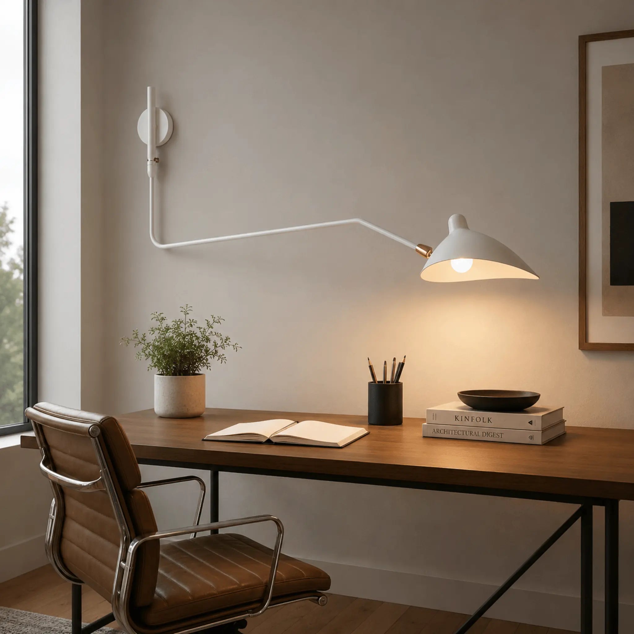 The Sculptural Reach Wall Sconce