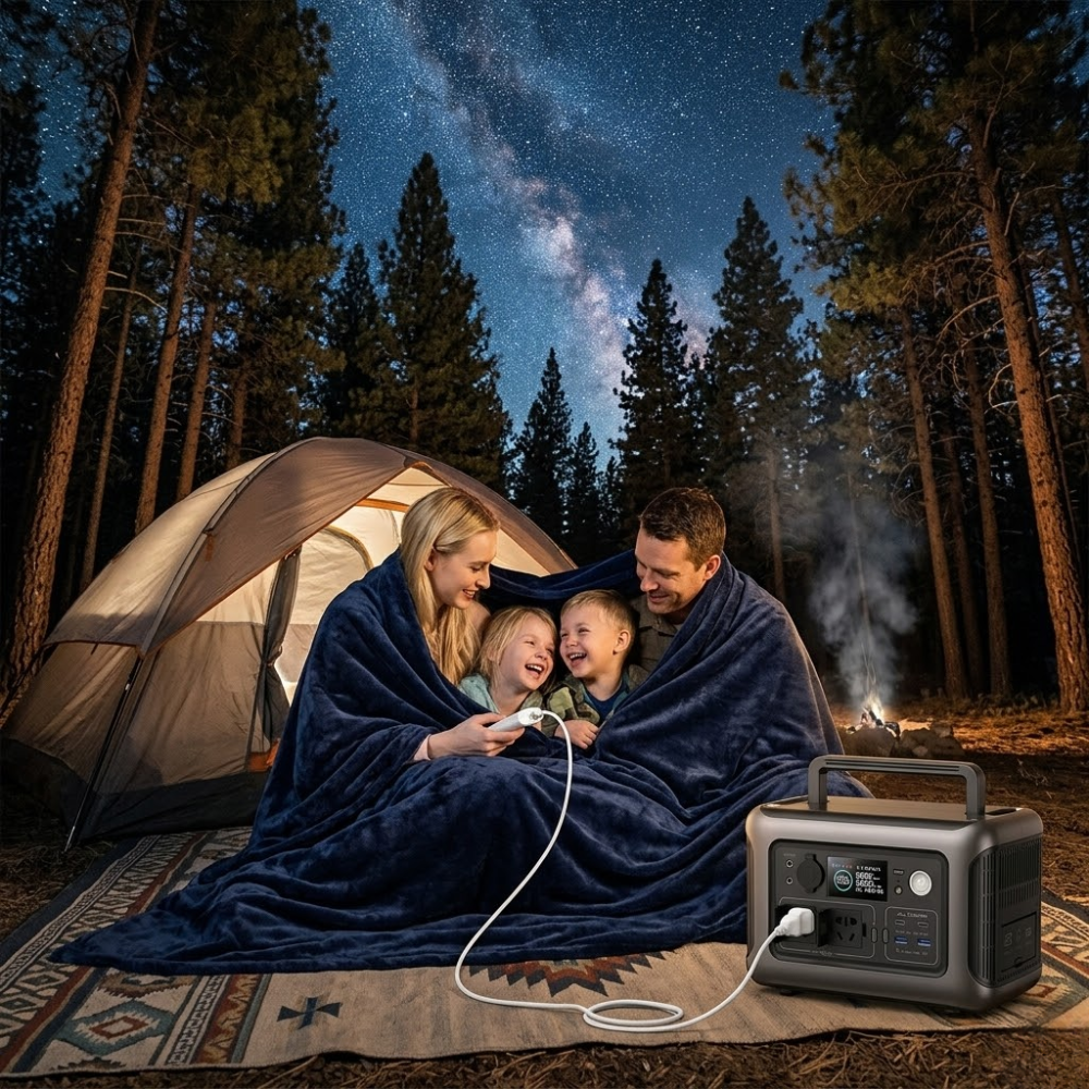 The Soft Warm Blanket — End Every Adventure Wrapped in Warmth