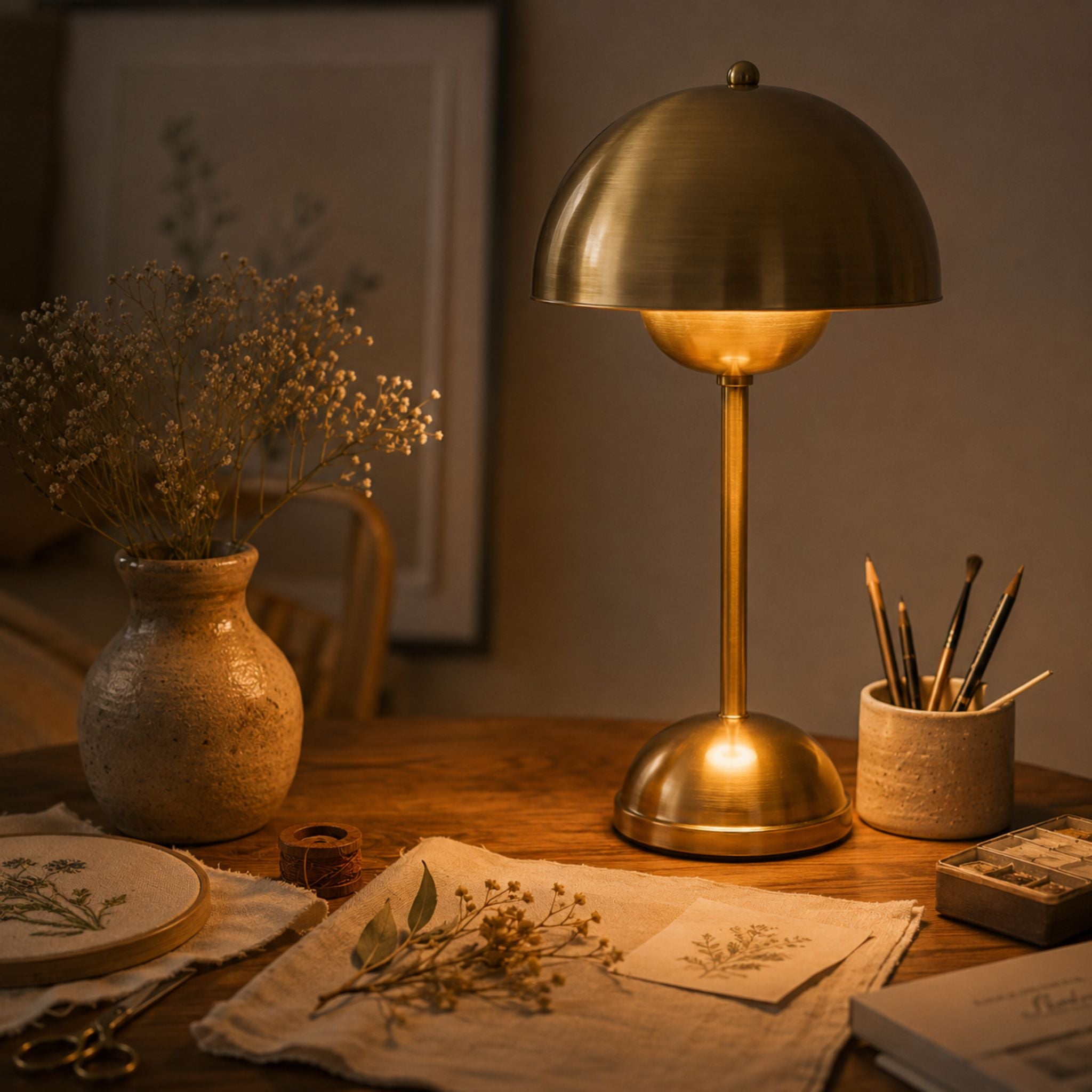 The Halo Dome Table Lamp