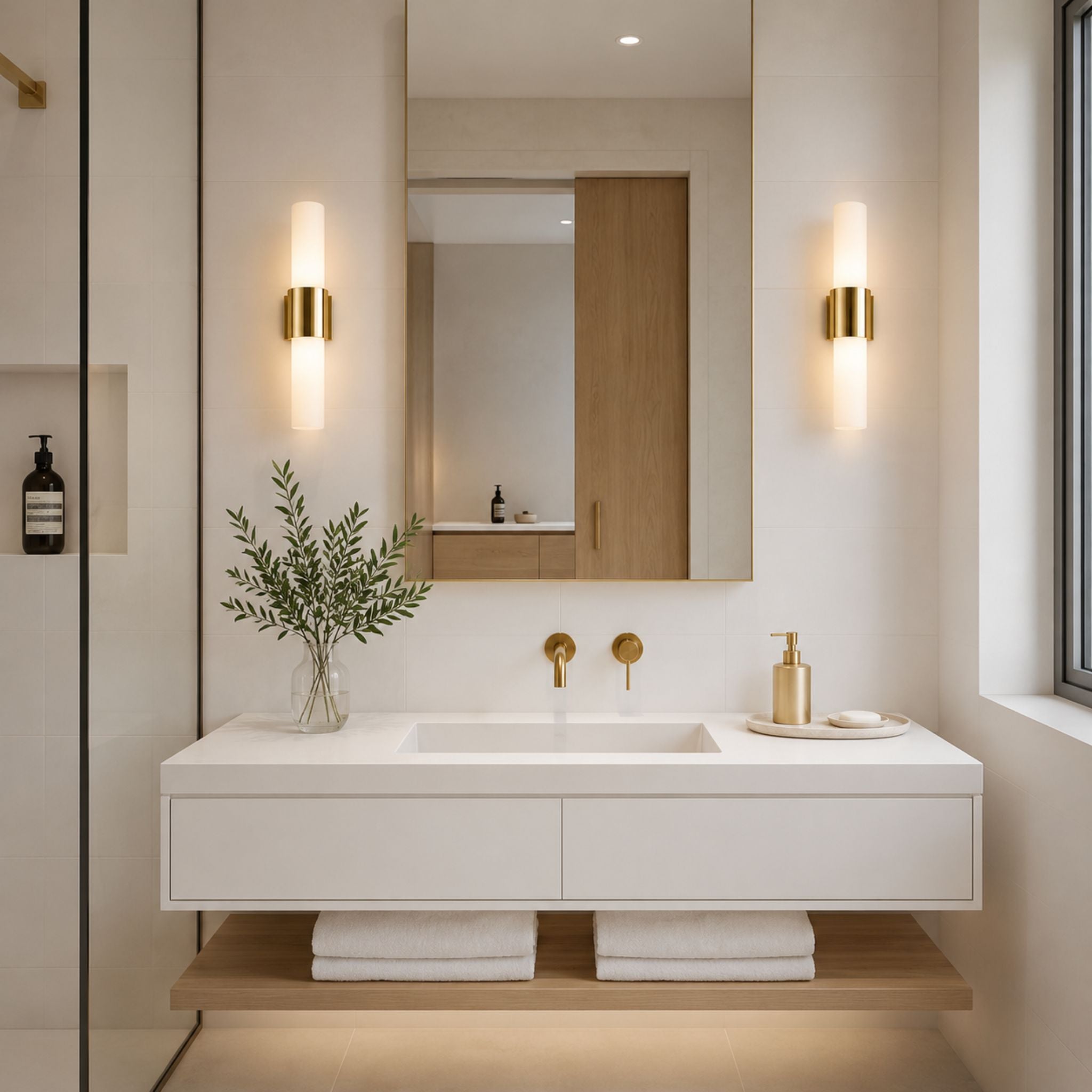 The Sutton Luxe Vanity Sconce