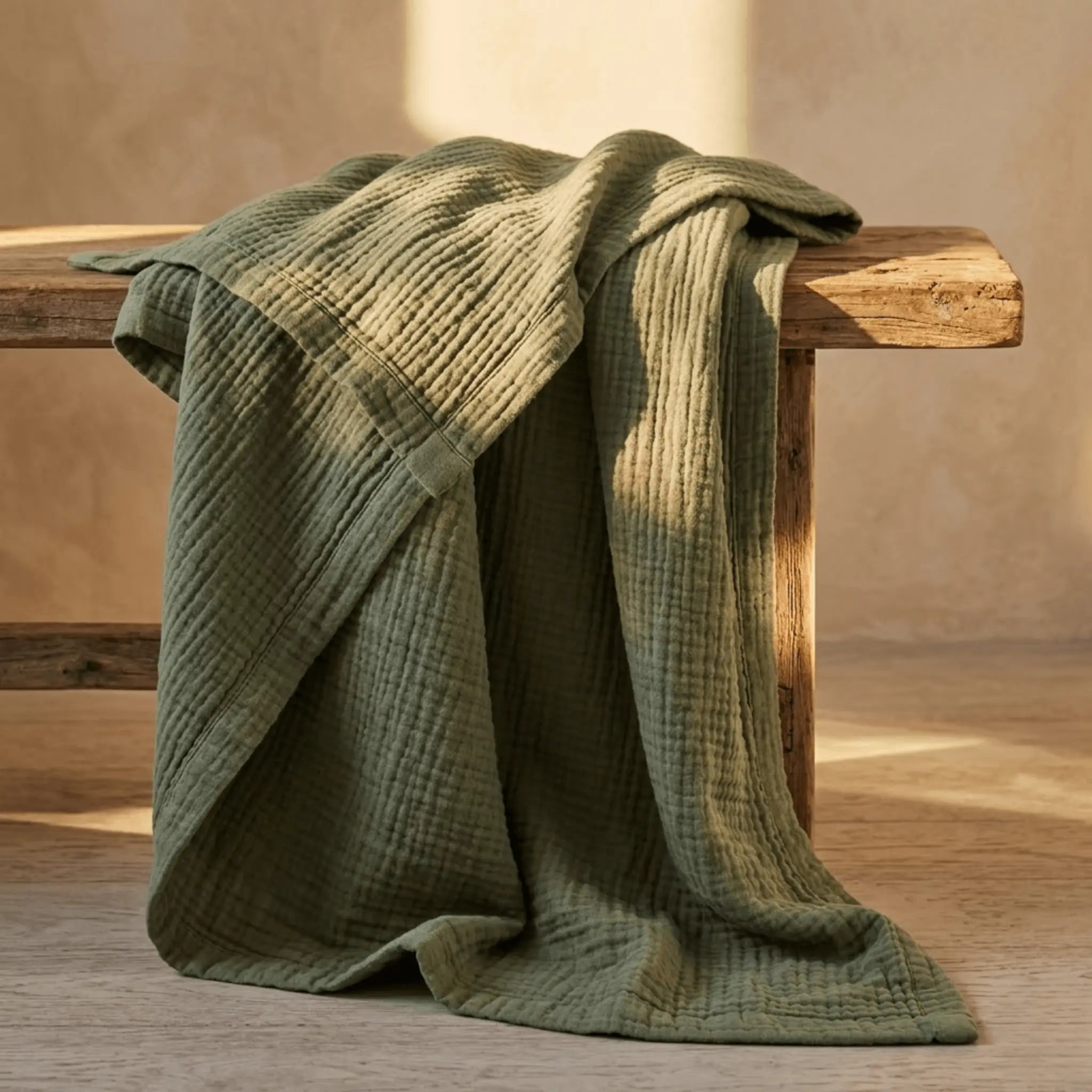 The Soft Living Cotton Gauze Blanket