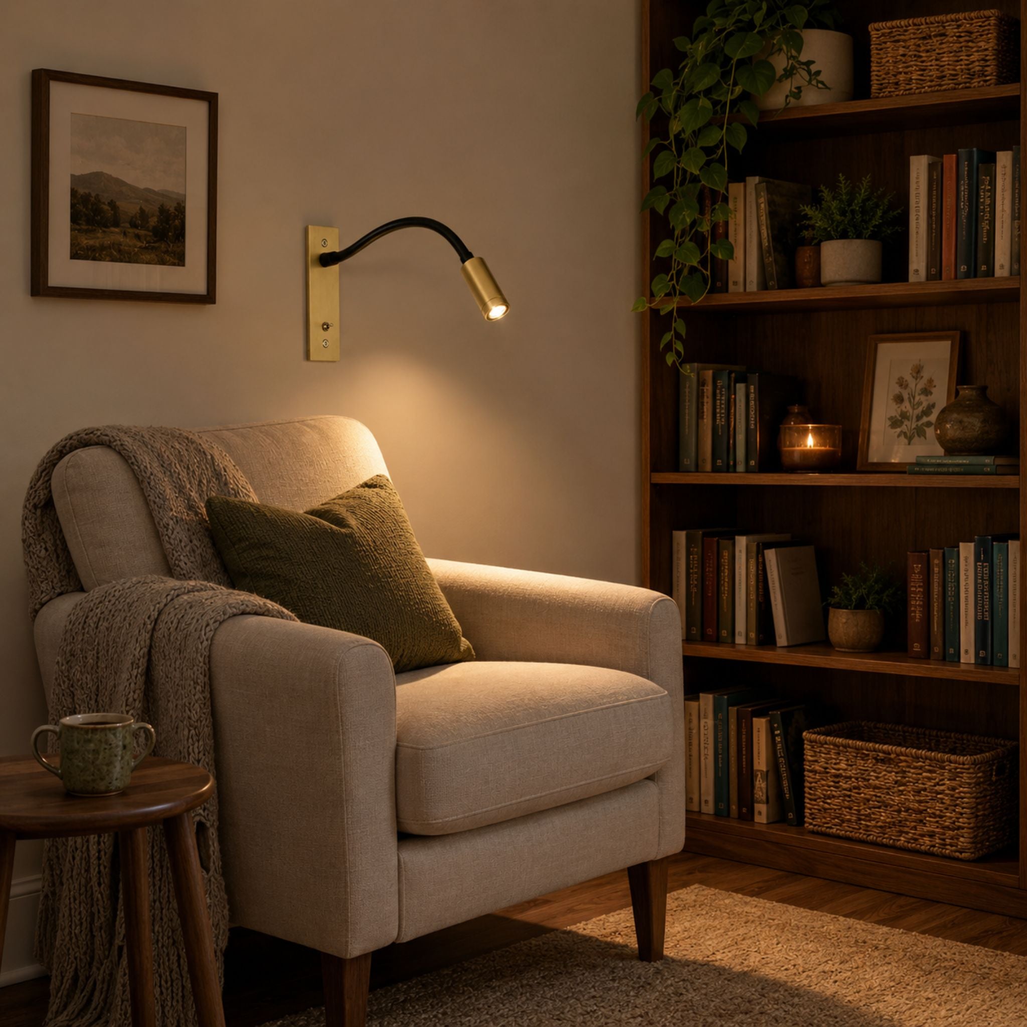 The Modern Gooseneck Wall Light