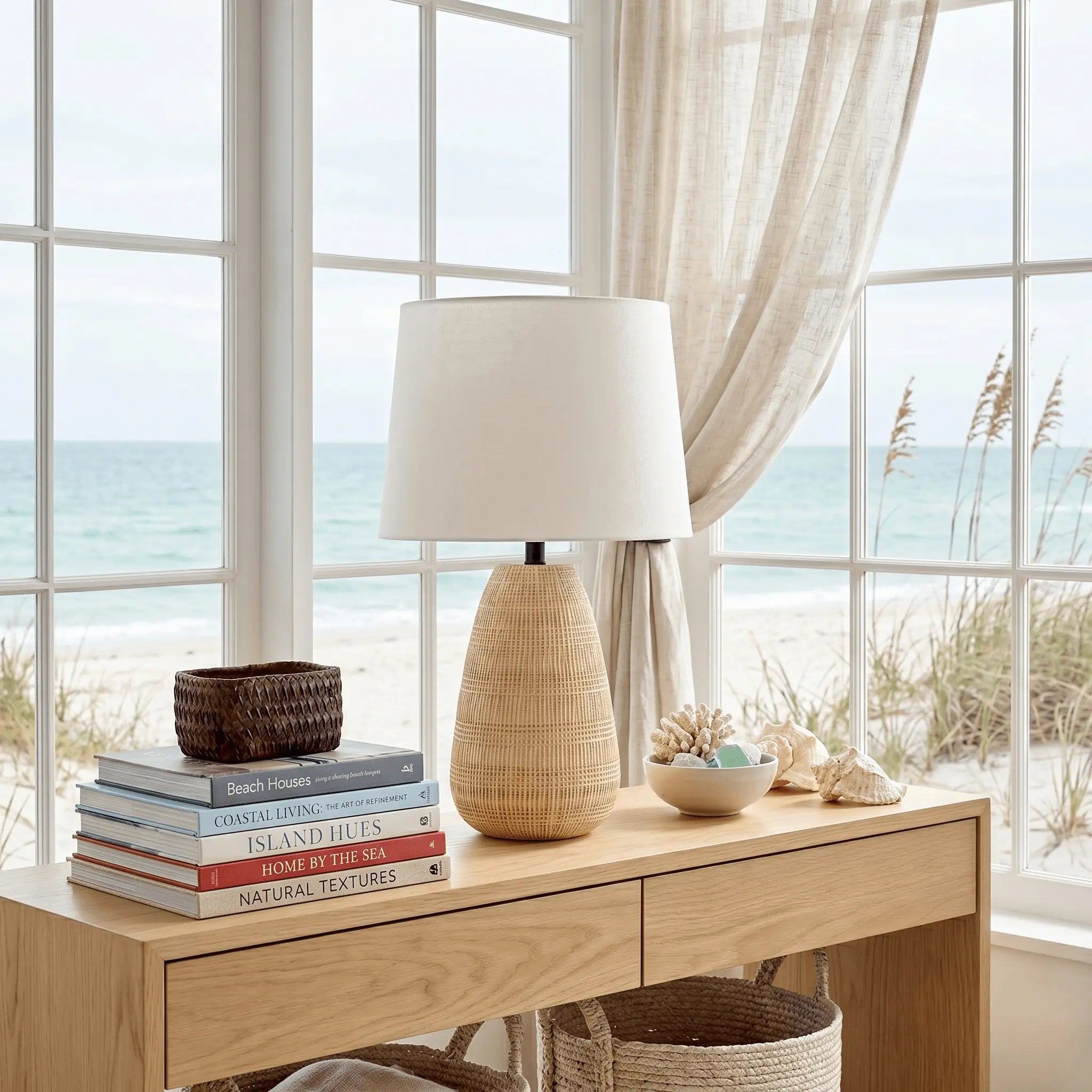 The Quiet Glow Ceramic Table Lamp