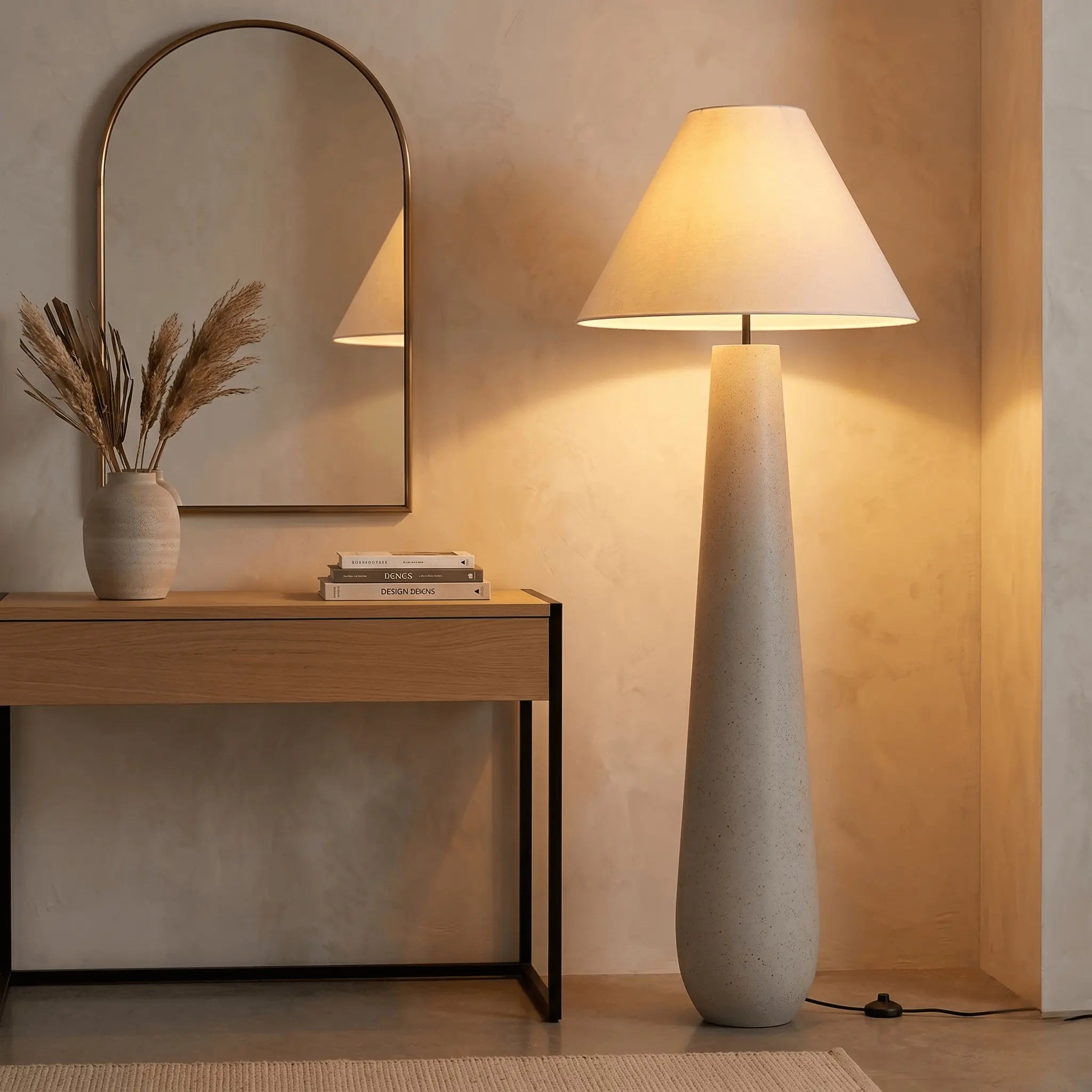 The Sculptural Terrazzo Floor Lamp
