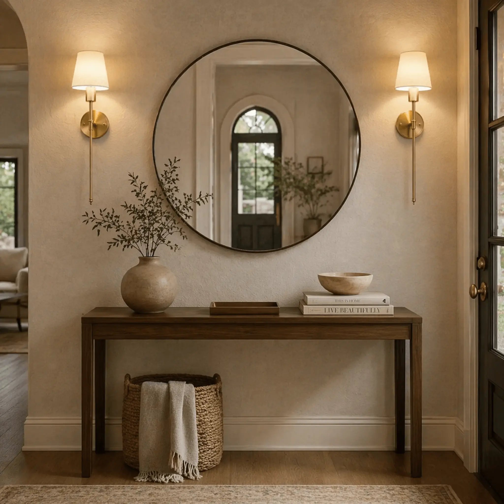 The Amber Glow — Timeless Gold Wall Lighting