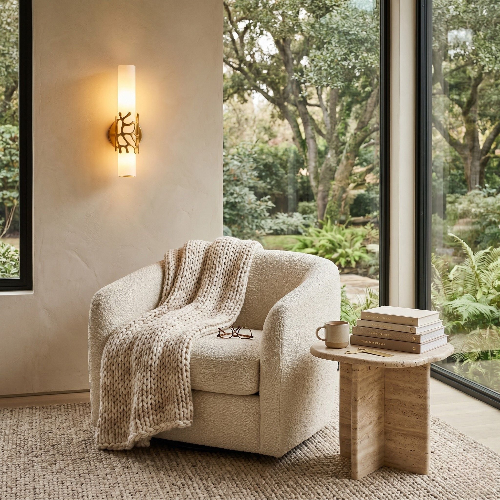 The Golden Reef Wall Light