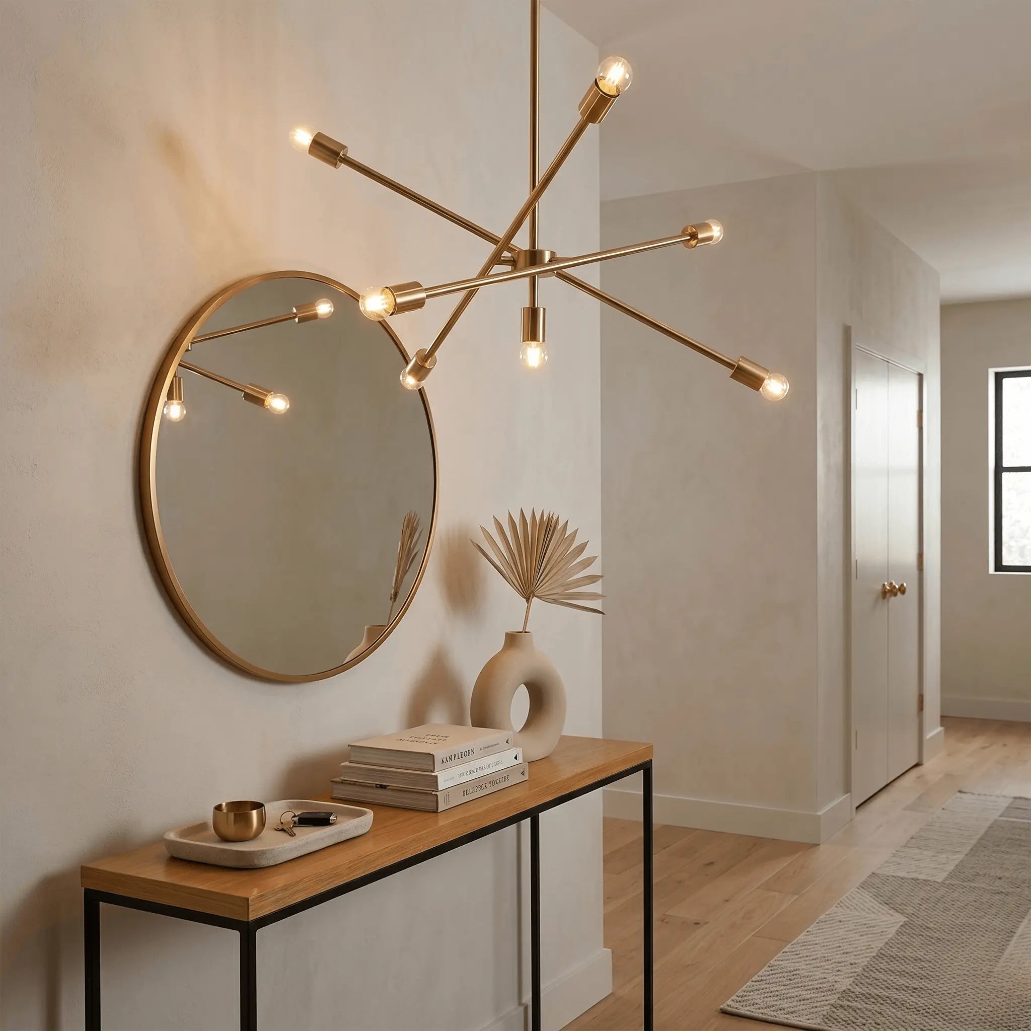 The Finished Room Brass Chandelier