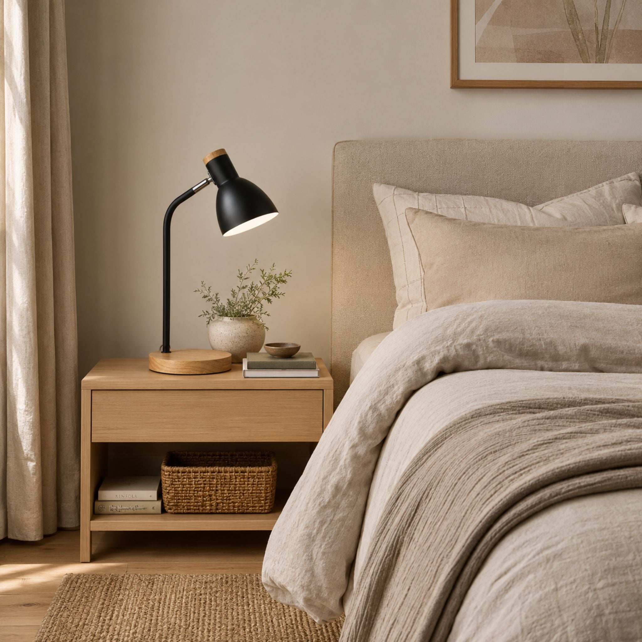 The Styled Corner Desk Lamp