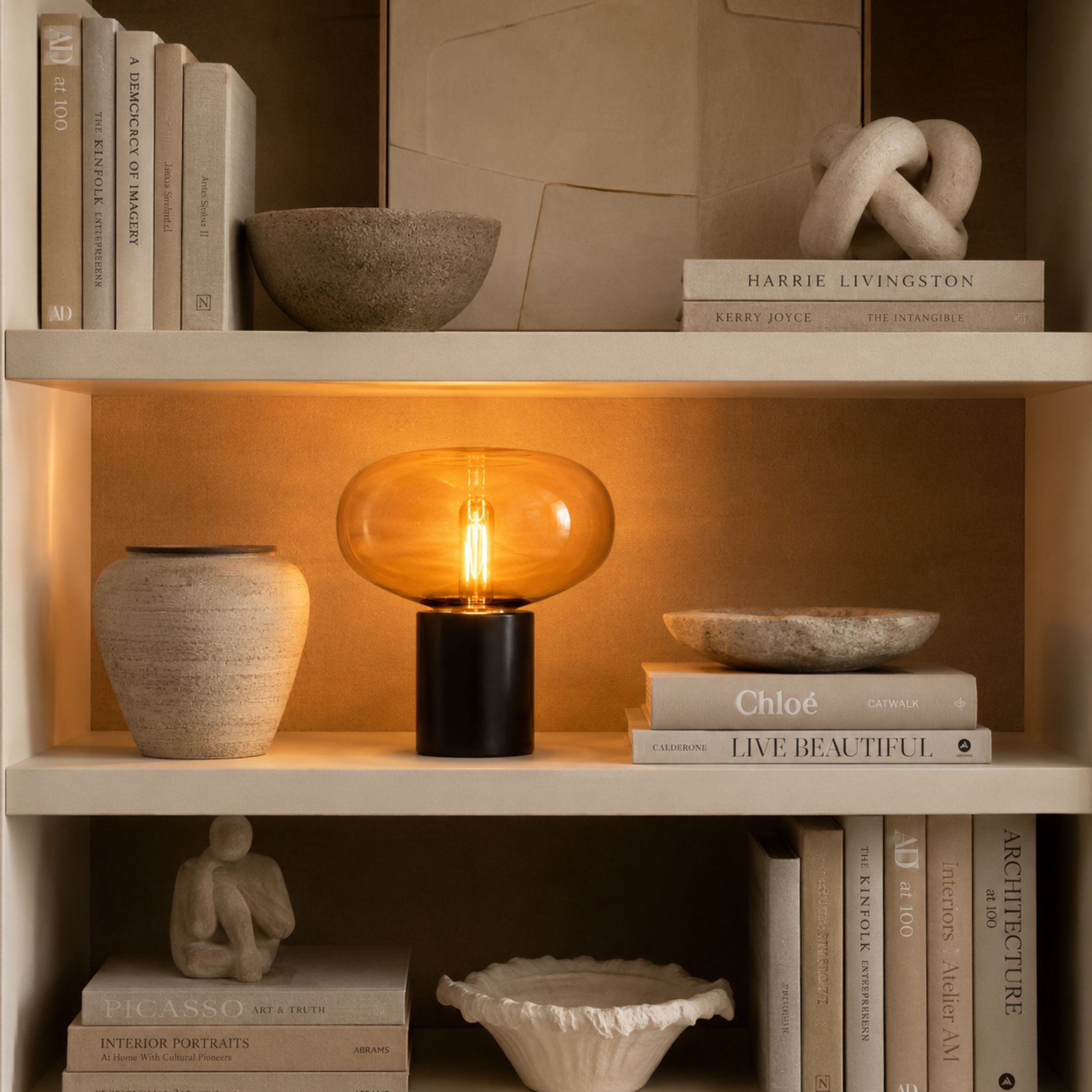The Golden Halo Table Lamp