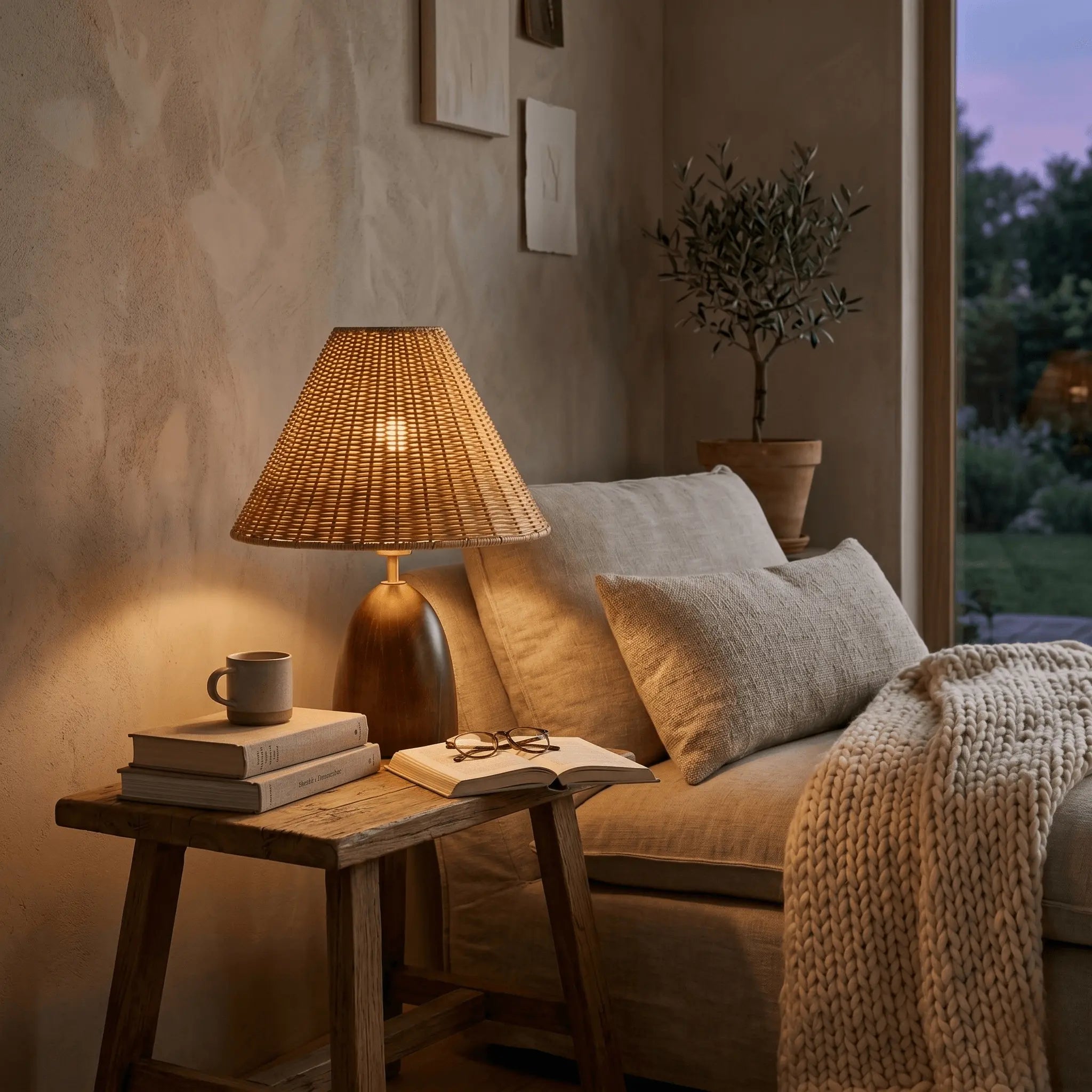 The Woven Glow Table Lamp