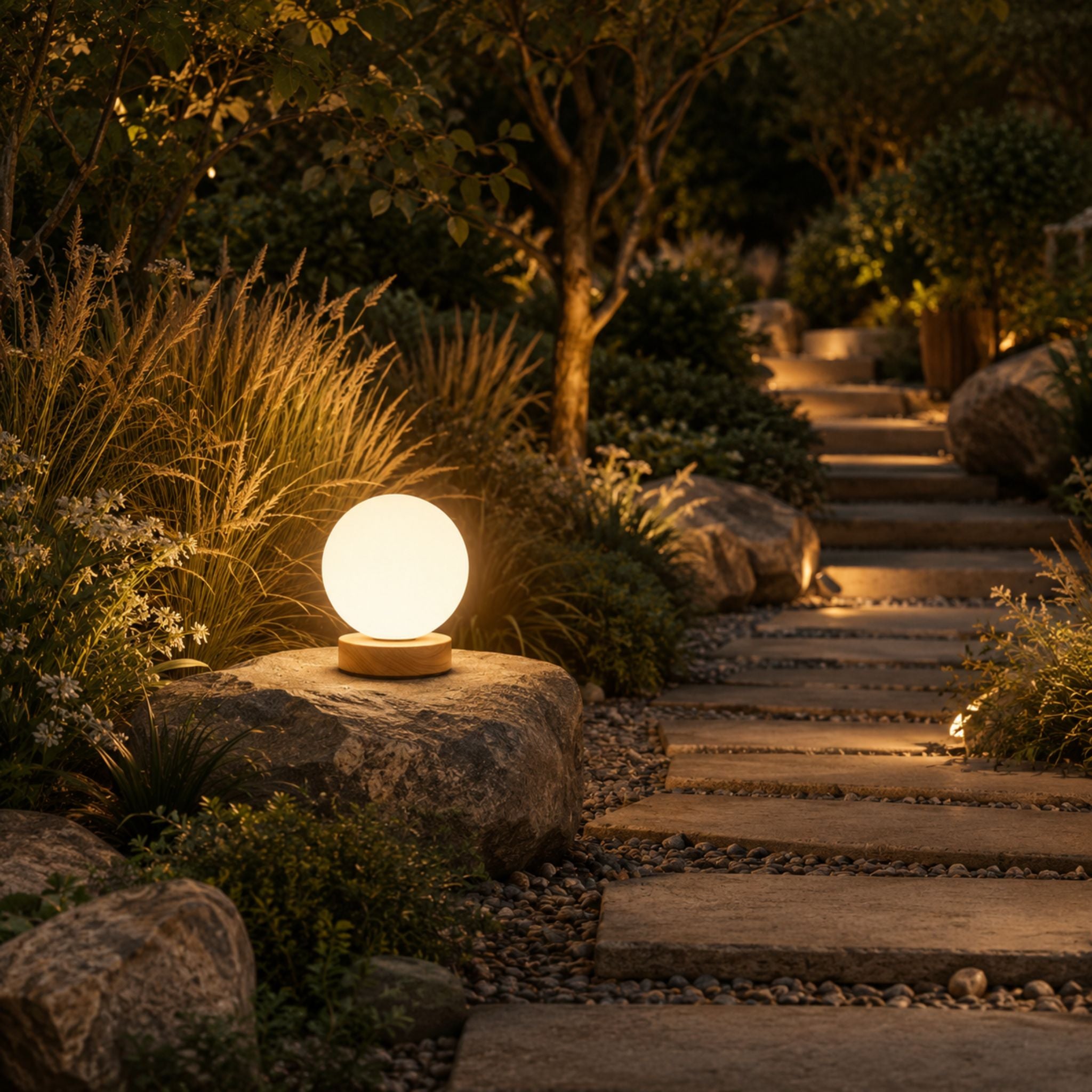 The Moonlit Wood Table Lamp
