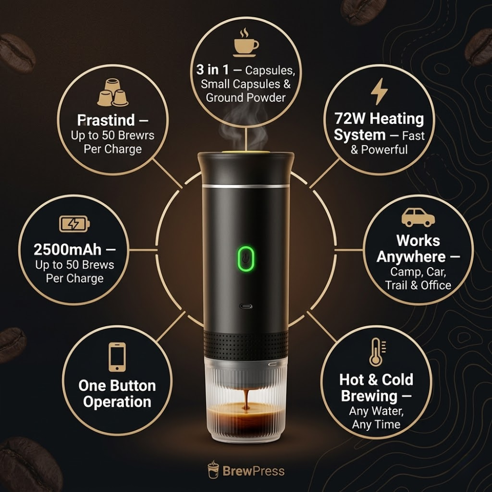 The LiteTrek BrewPress — Because Great Adventures Start With Great Coffee