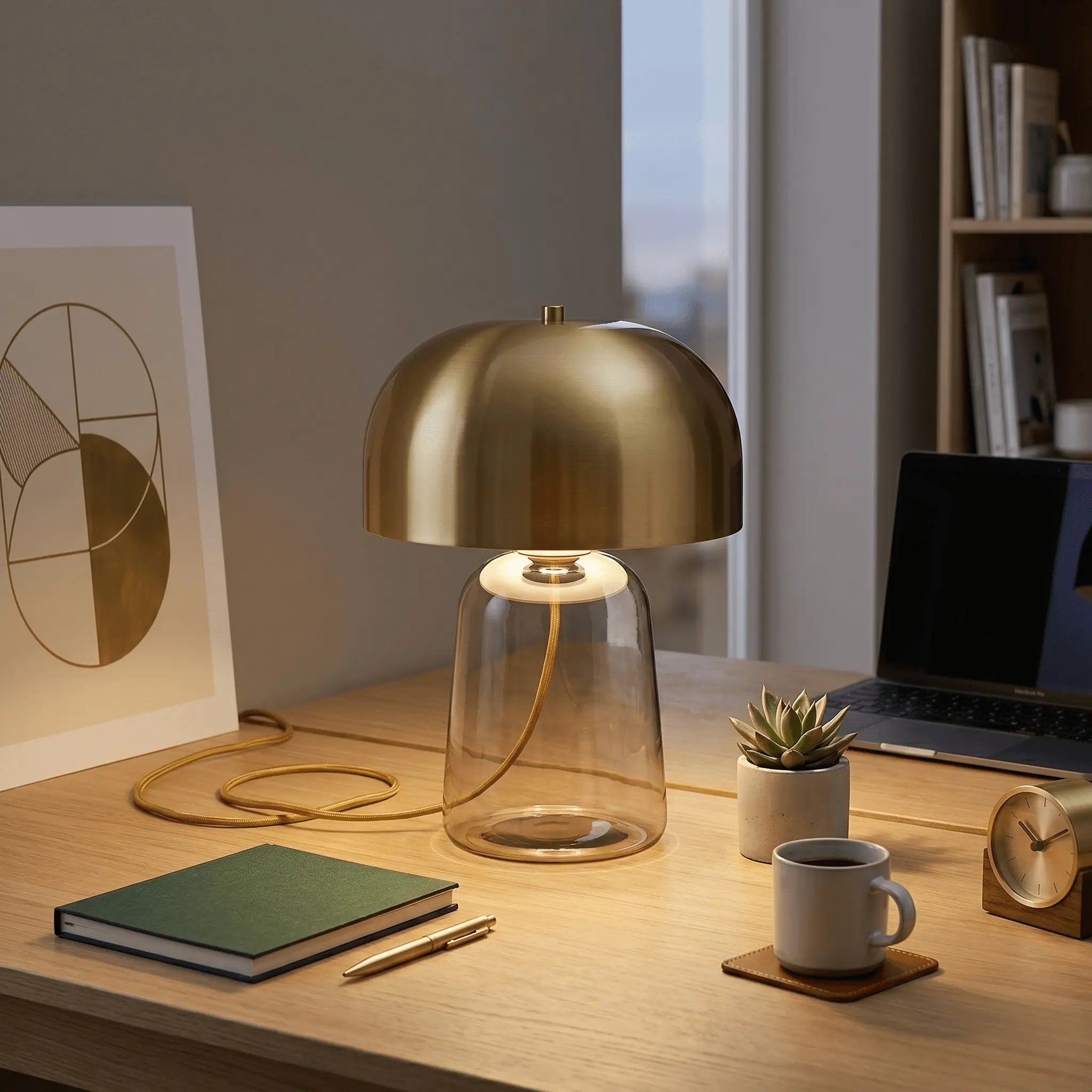 The Evening Glow Mushroom Lamp