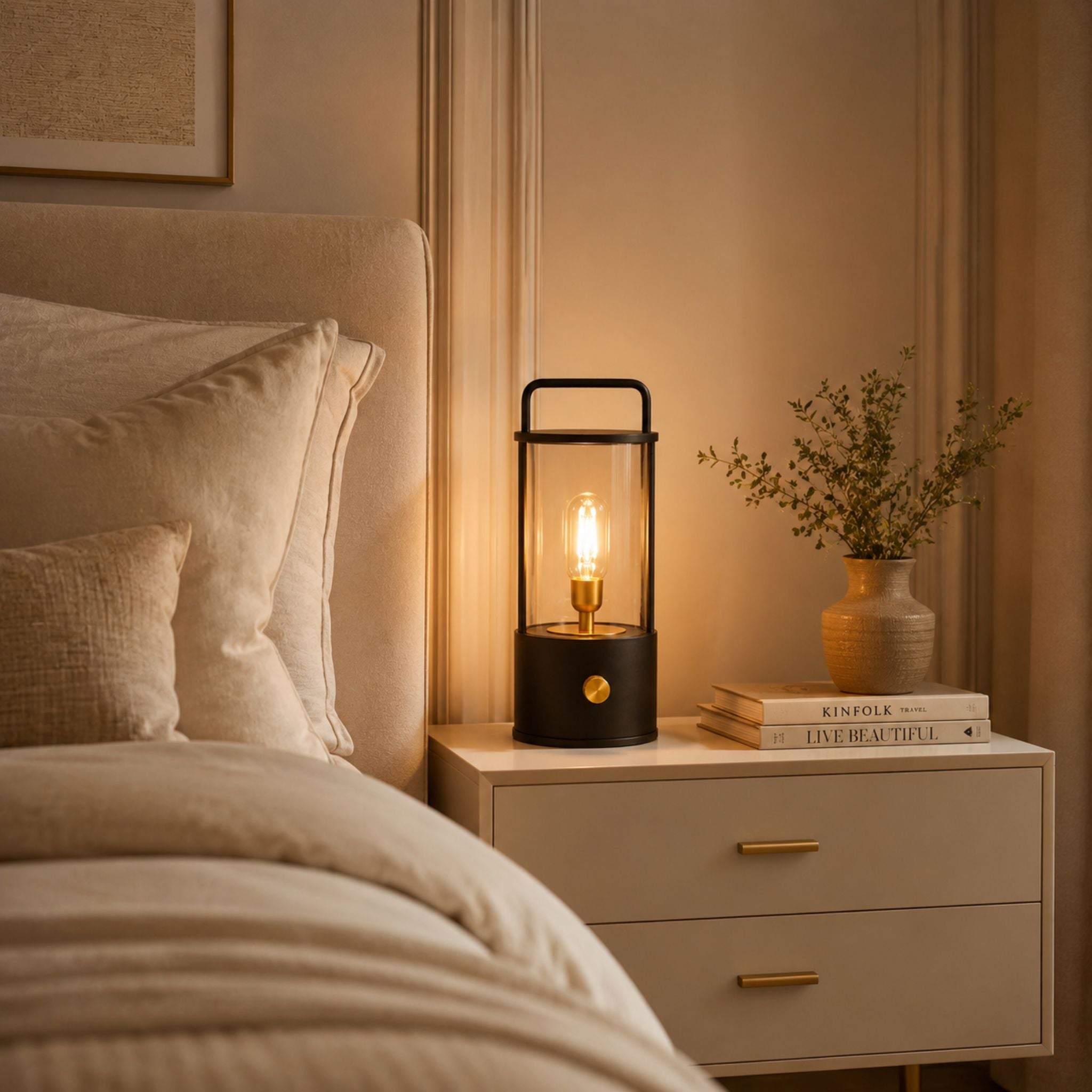 The Obsidian Glow Lamp