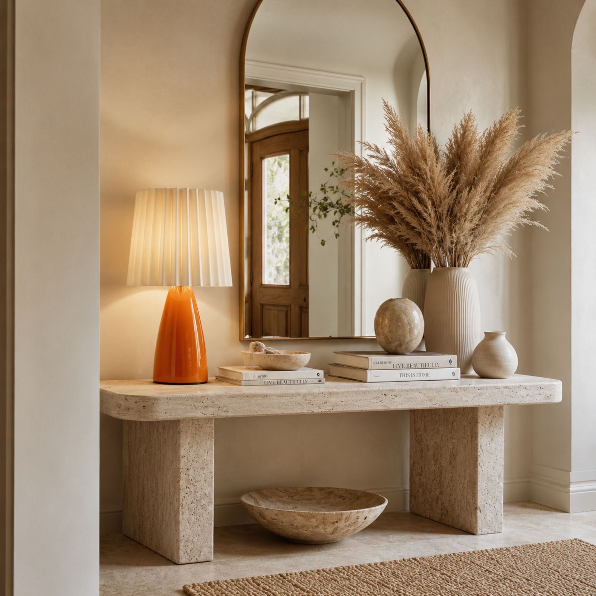 The Fireside Glow Table Lamp