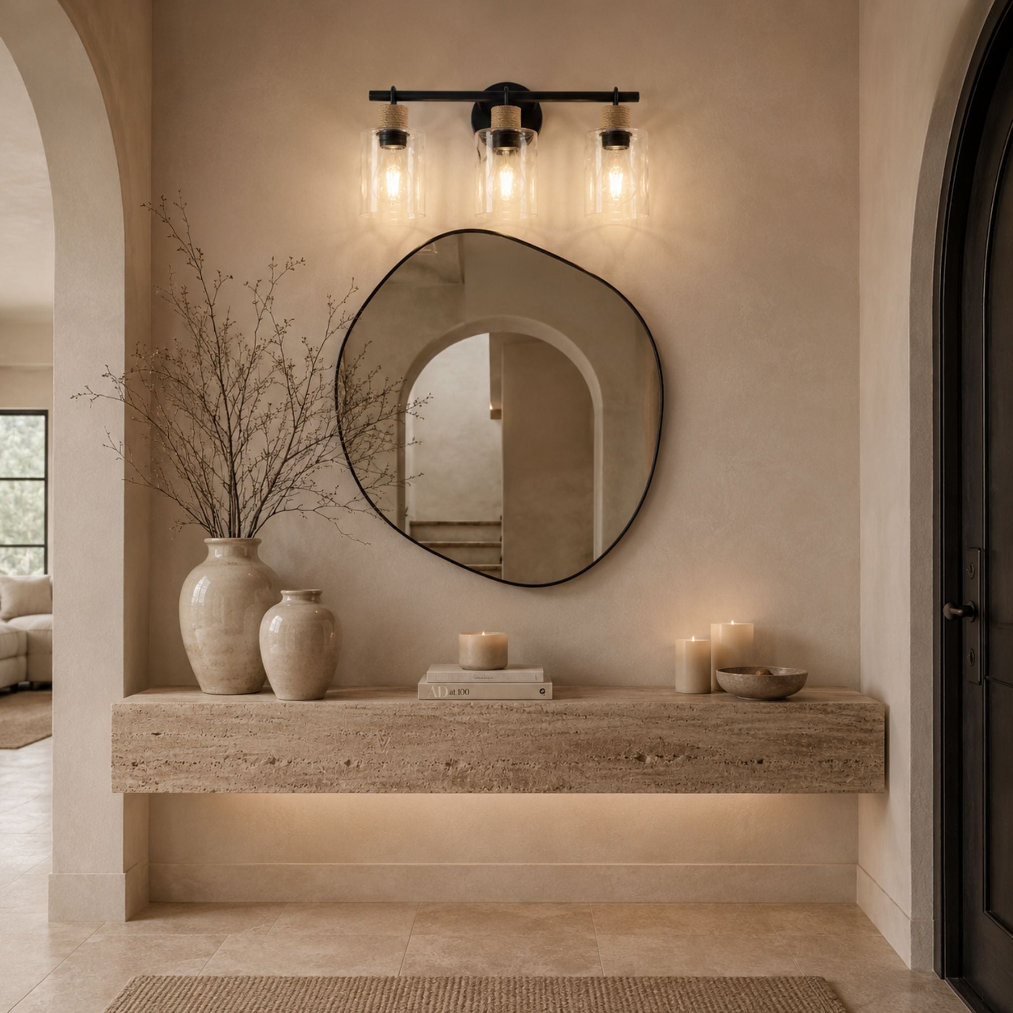 The Harbor Glow 3-Light Vanity Wall Sconce