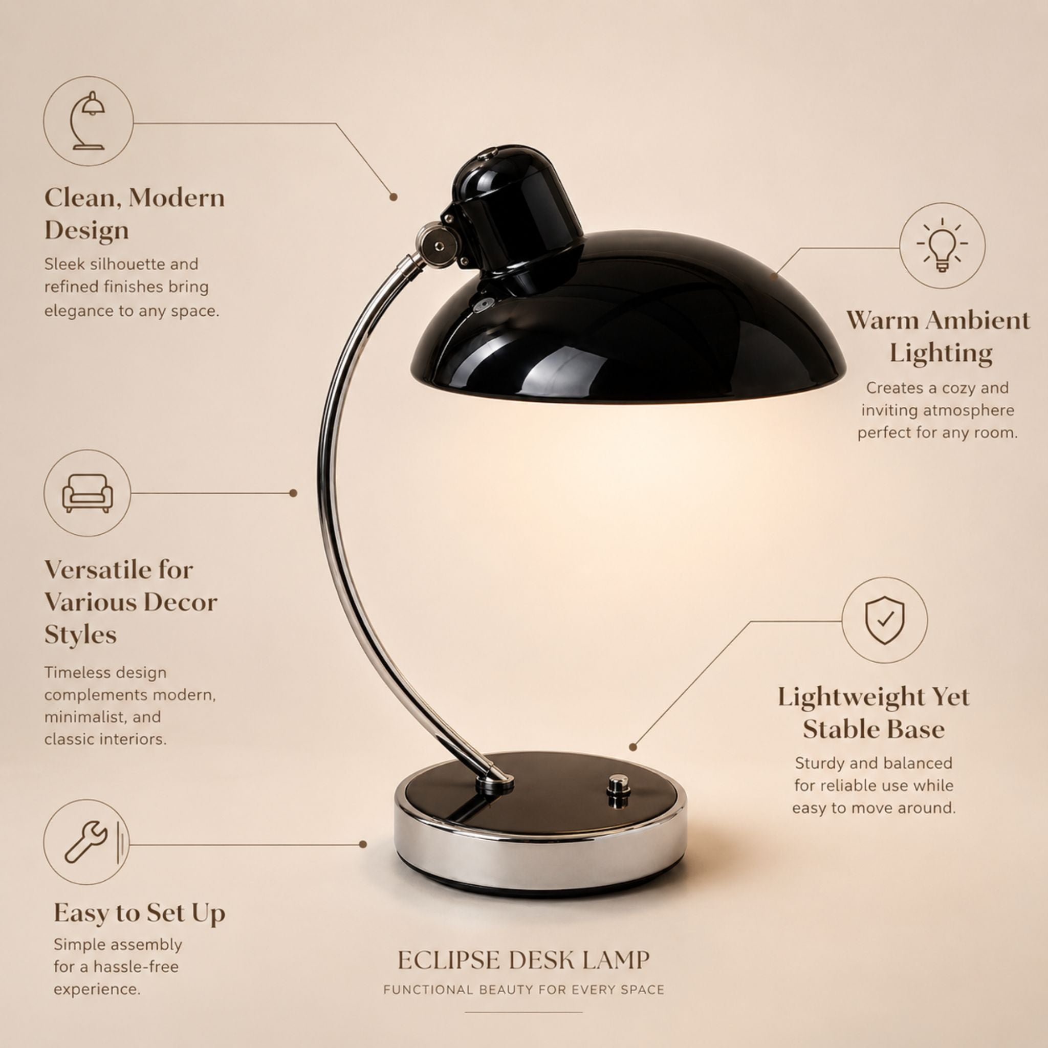 The Eclipse Desk Lamp