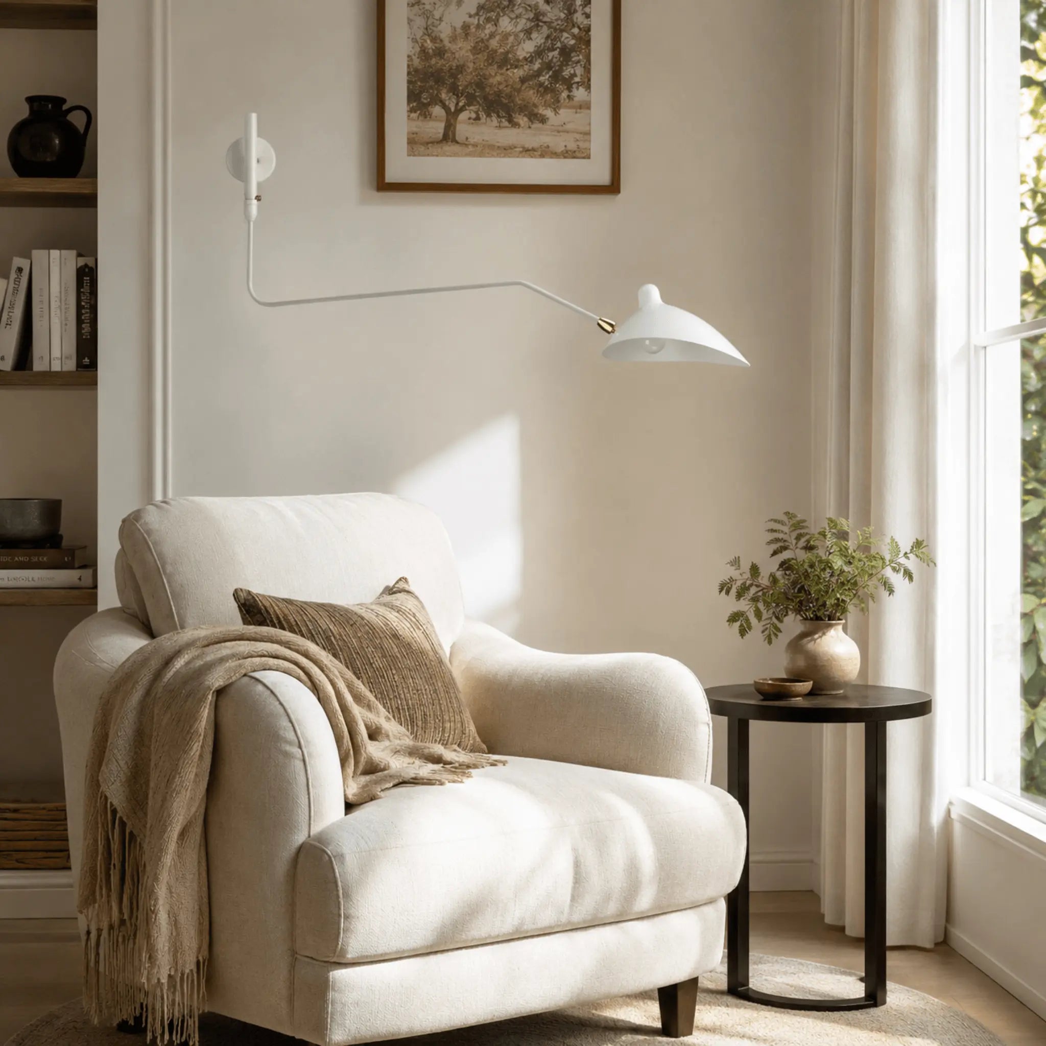 The Sculptural Reach Wall Sconce