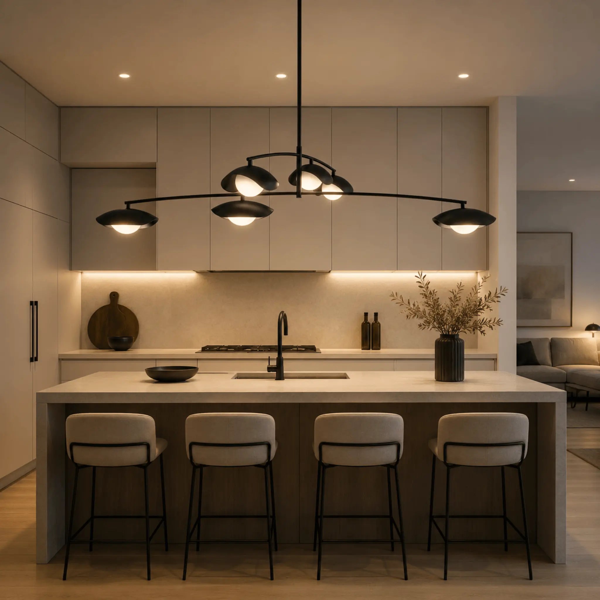 The Organic Form Chandelier