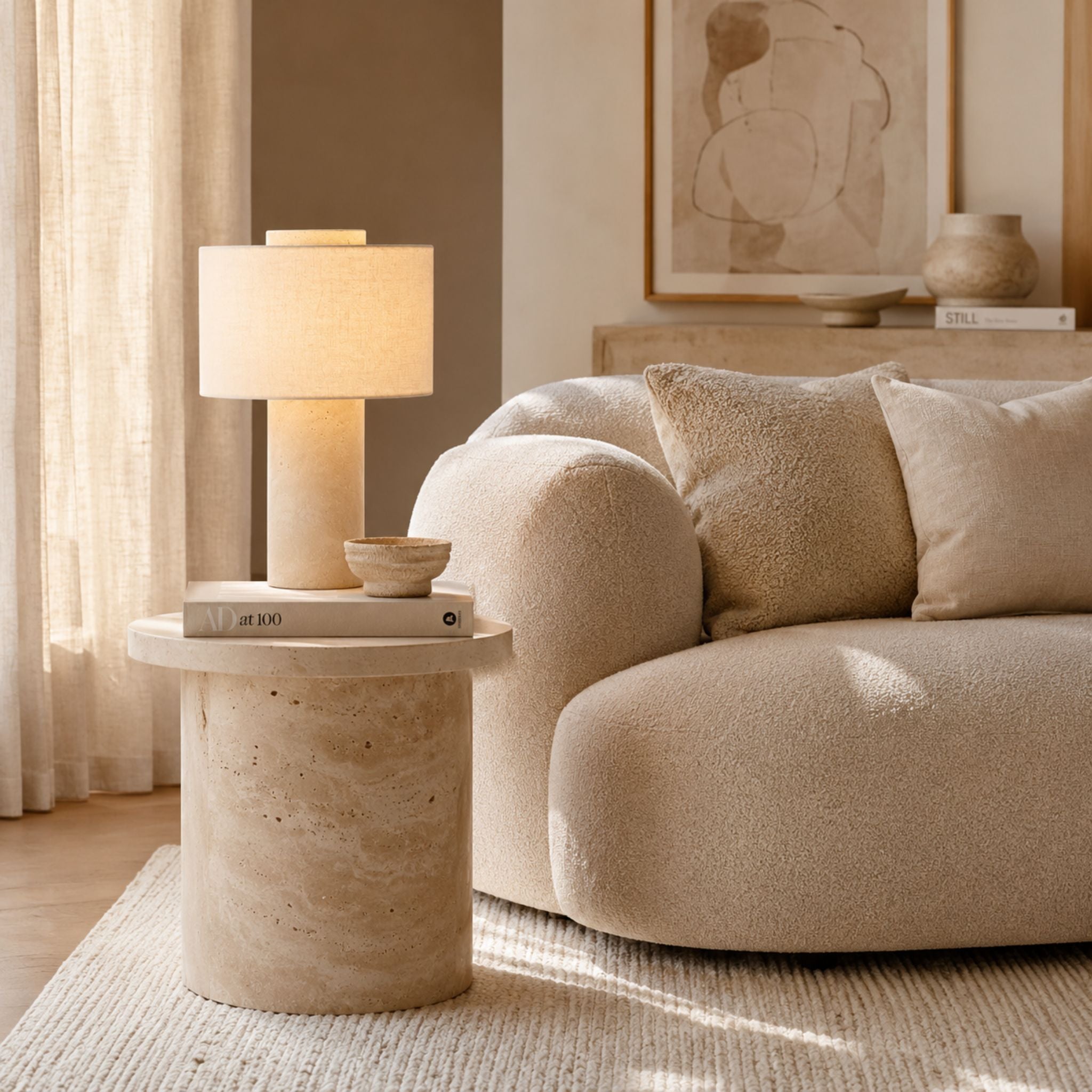 The Minimalist Stone Table Lamp